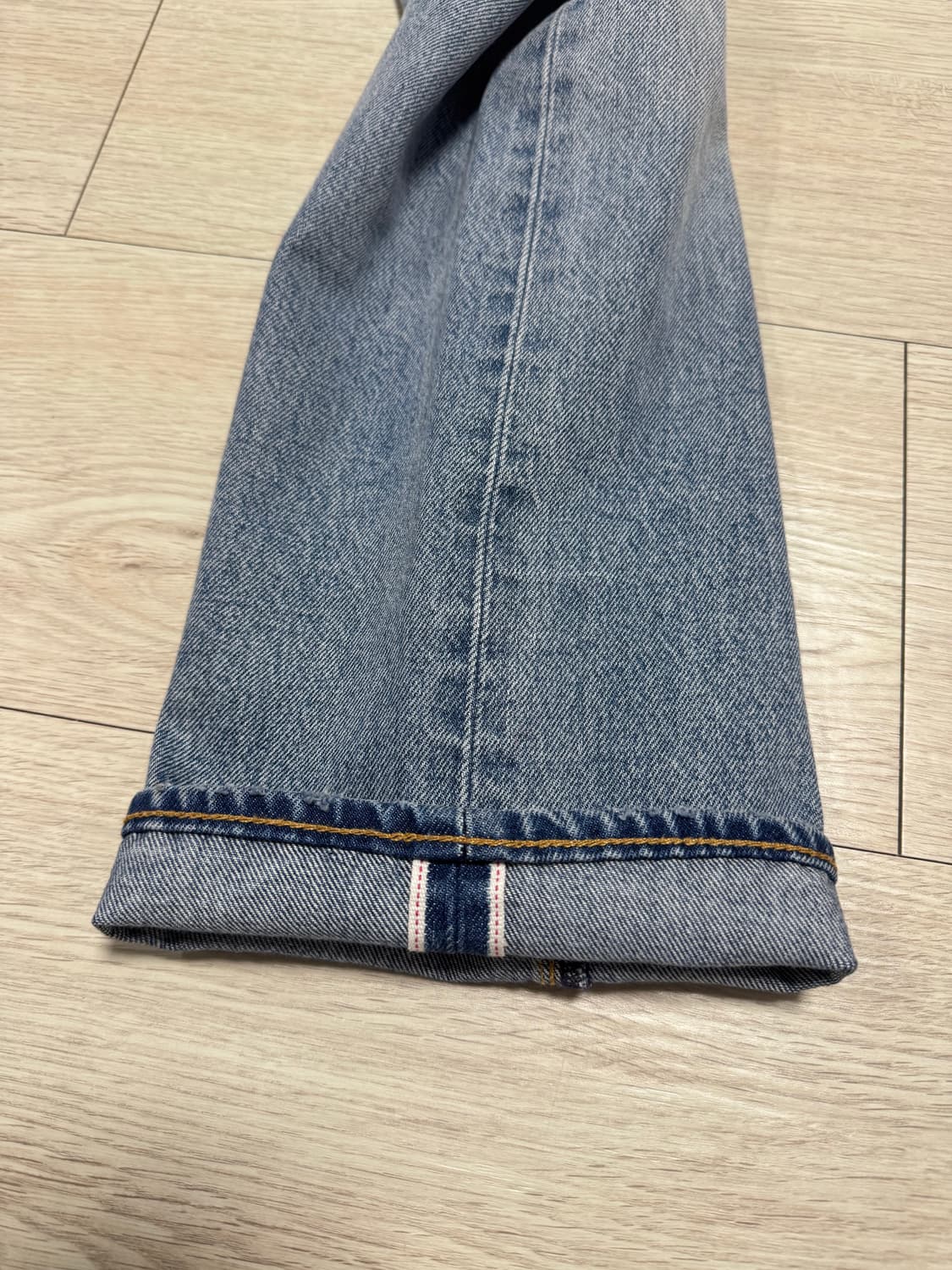 리바이스 501 93 셀비지 연청 32x30 상품이미지4