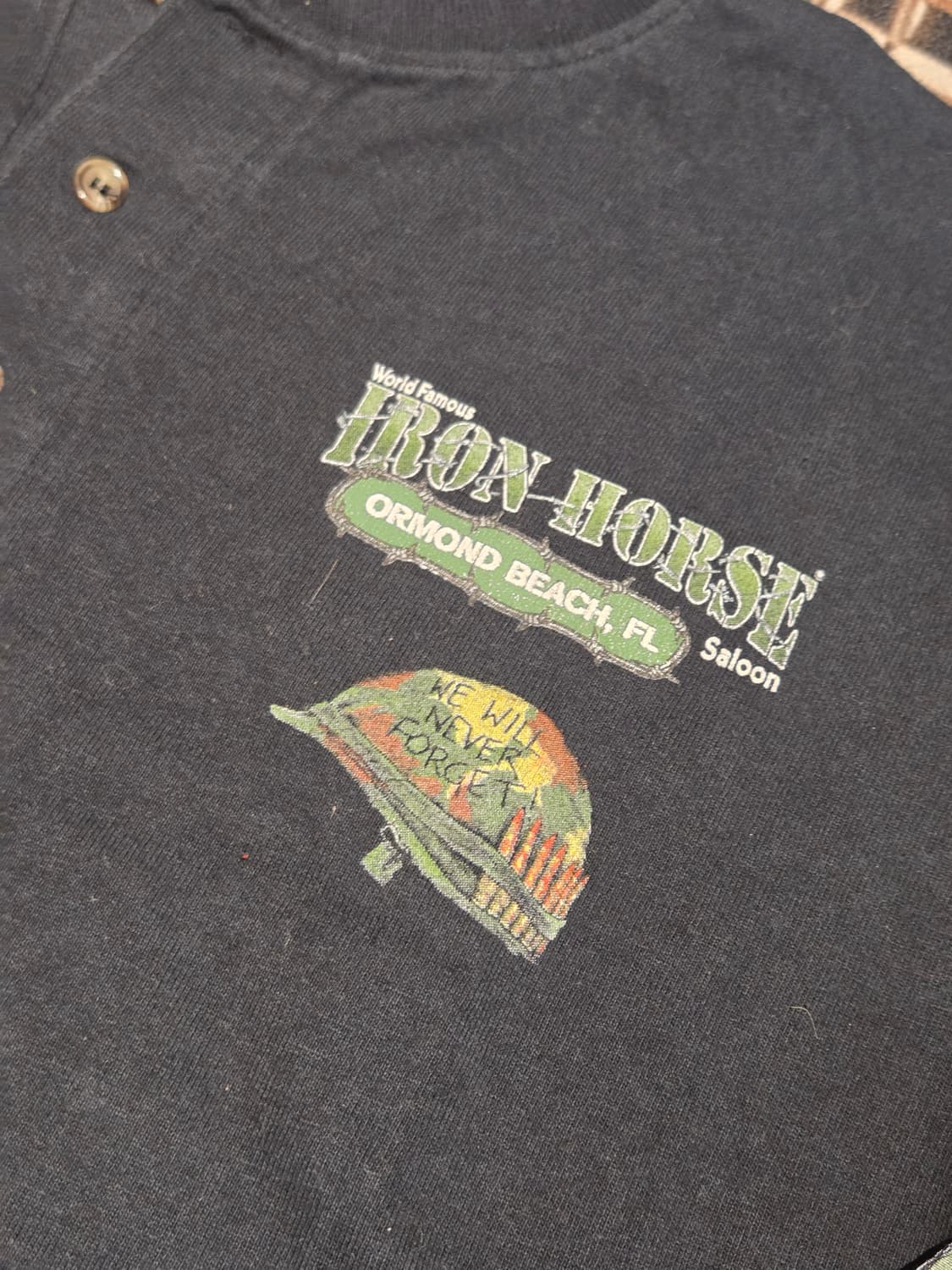 아메리칸 아이언 하우스 살롱 헨리넥 티셔츠 상품이미지3