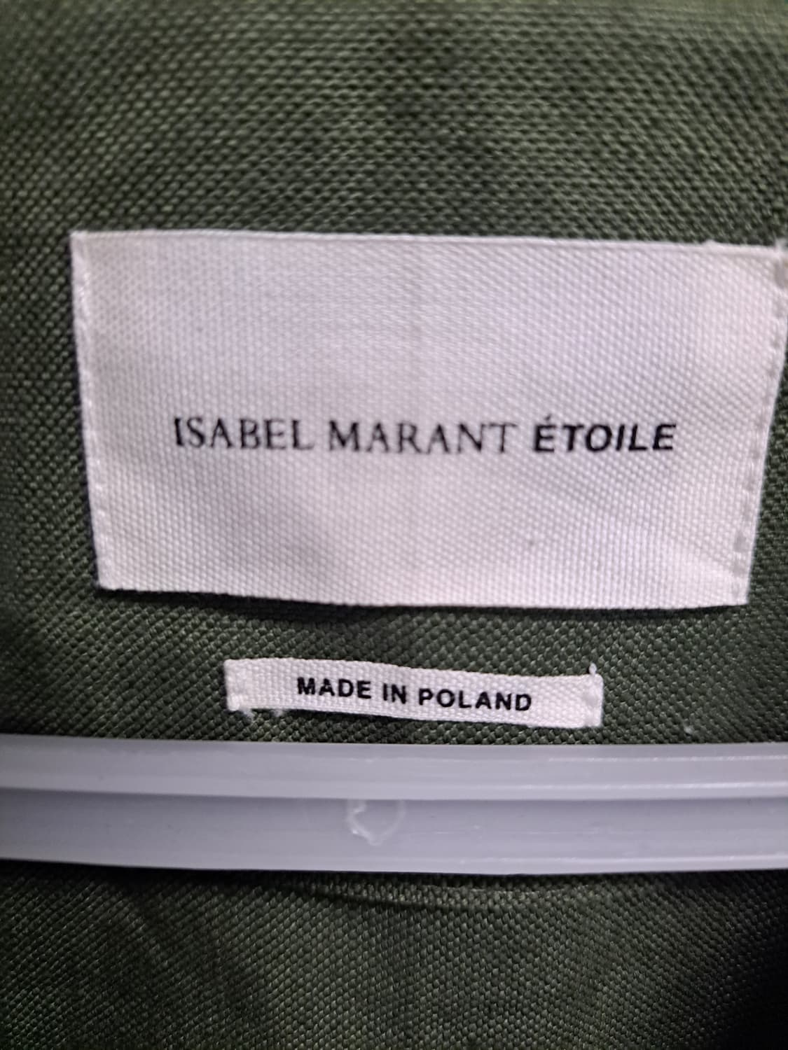 Isabel Marant Etoile올리브 컬러 마 롱코트 상품이미지5