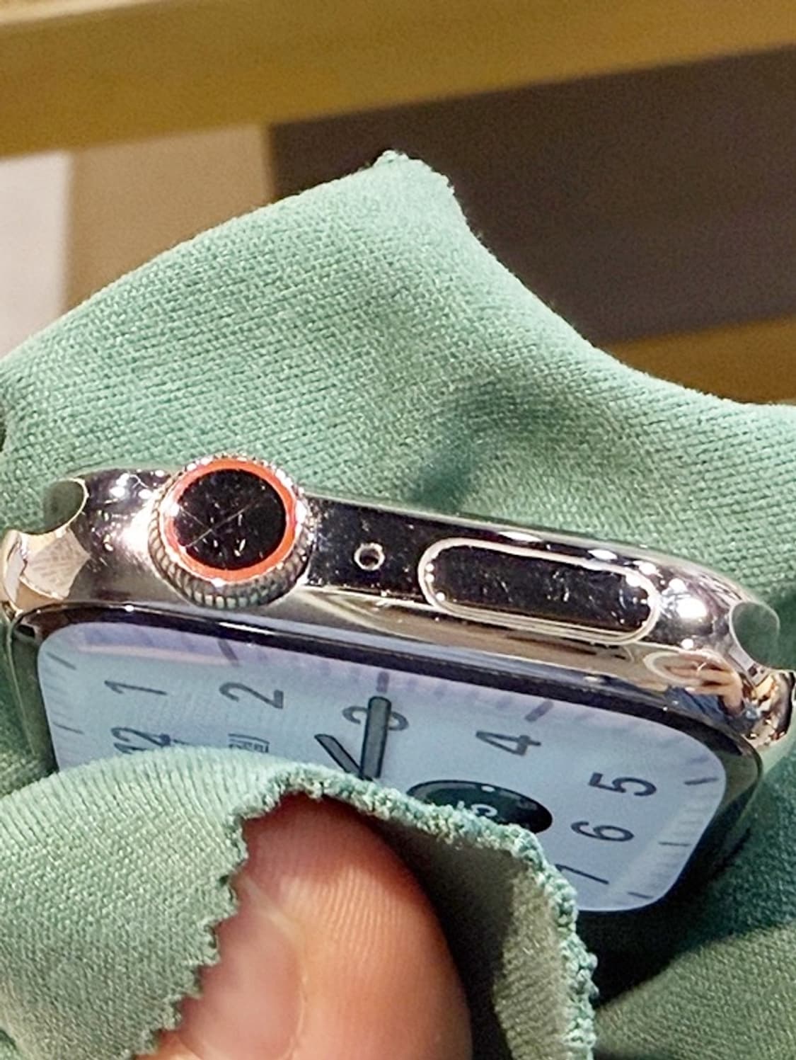 애플워치7 실버 스테인리스 41mm 판매합니다. 상품이미지4