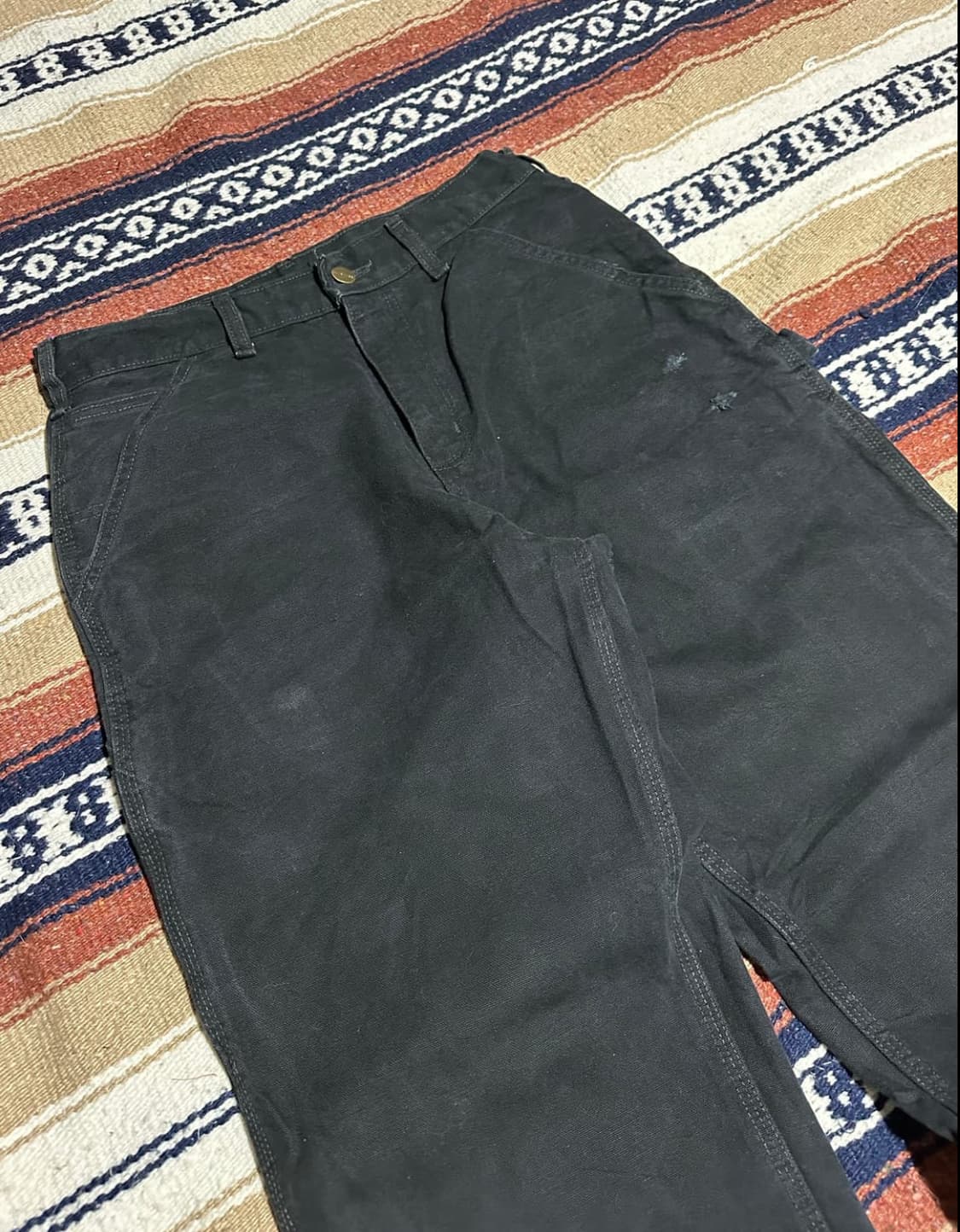 [칼하트] •Carhartt Carpenter Pants B11-BLK 상품이미지3