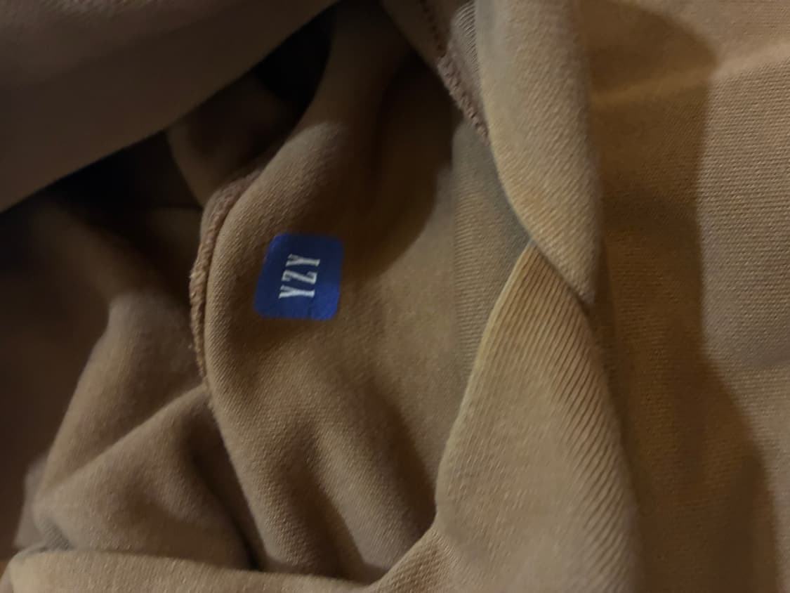 이지갭 yzy 후드티 라이트브라운 s 상품이미지5