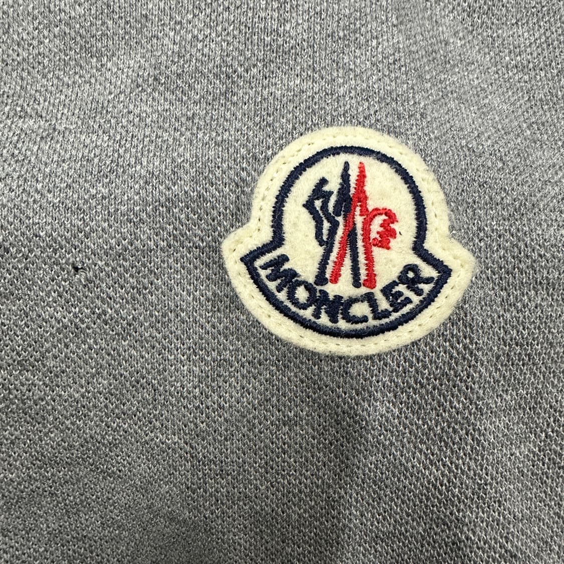 [B Grade] 몽클레어 그레이 카라 피케 티셔츠 상품이미지9