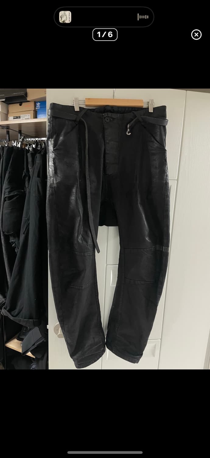 11by 보리스 비잔 사베리 테이프 왁스 데님팬츠 상품이미지1