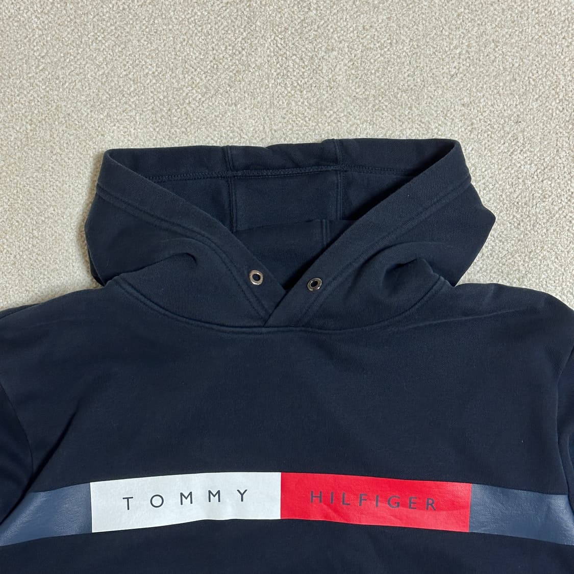 타미힐피거 기모 후드티 상품이미지5