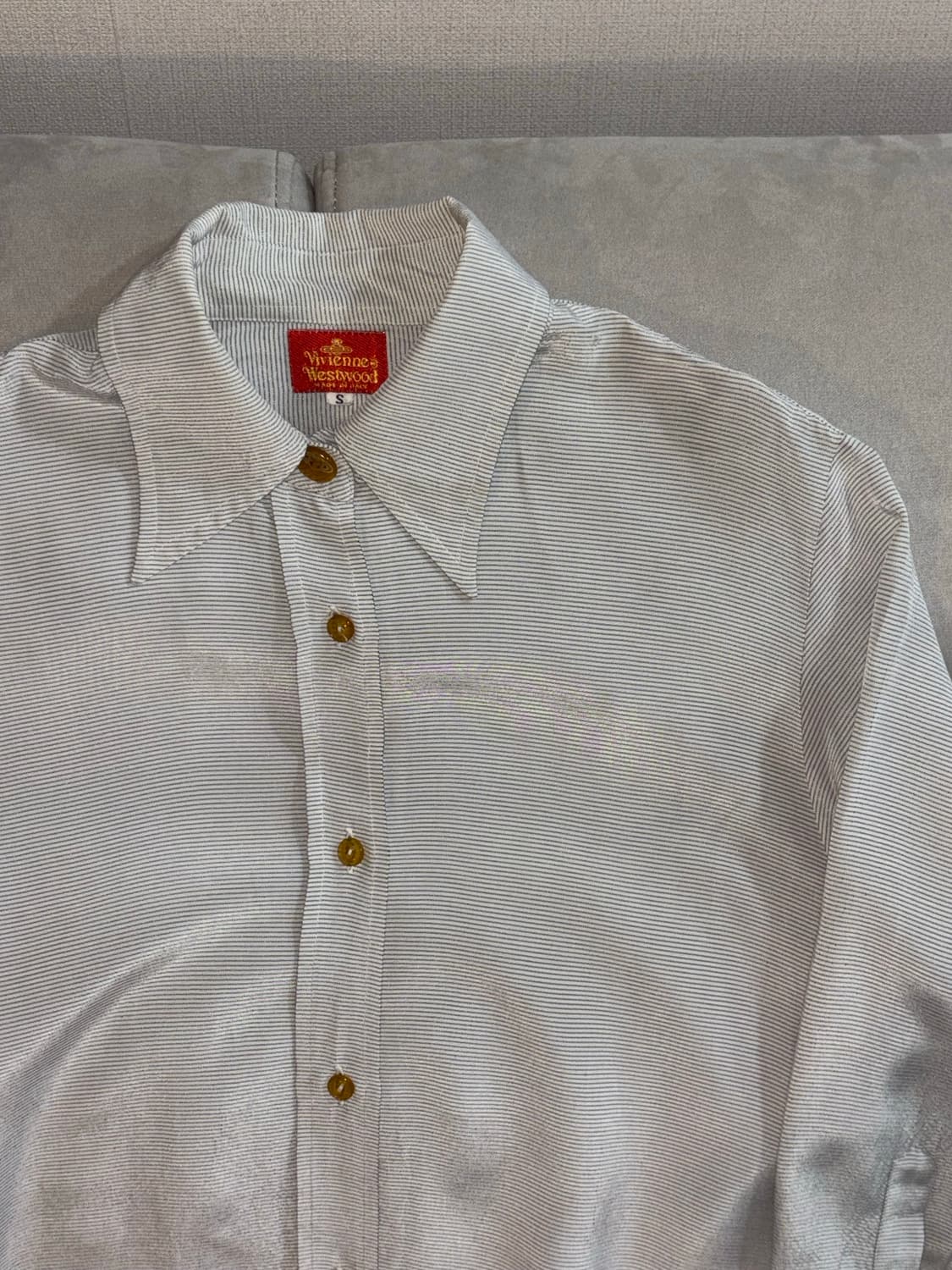 Old Vivienne Westwood ITALY shirt 상품이미지2