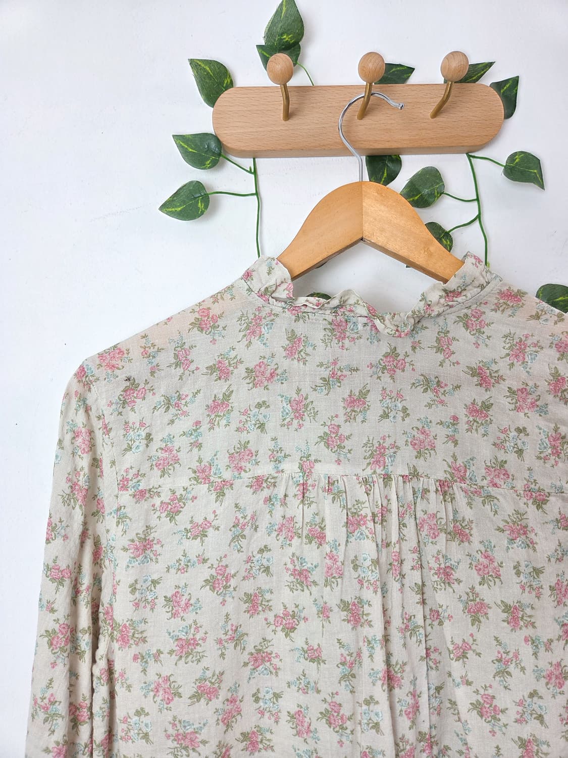 잔꽃 코지 블라우스 상품이미지5