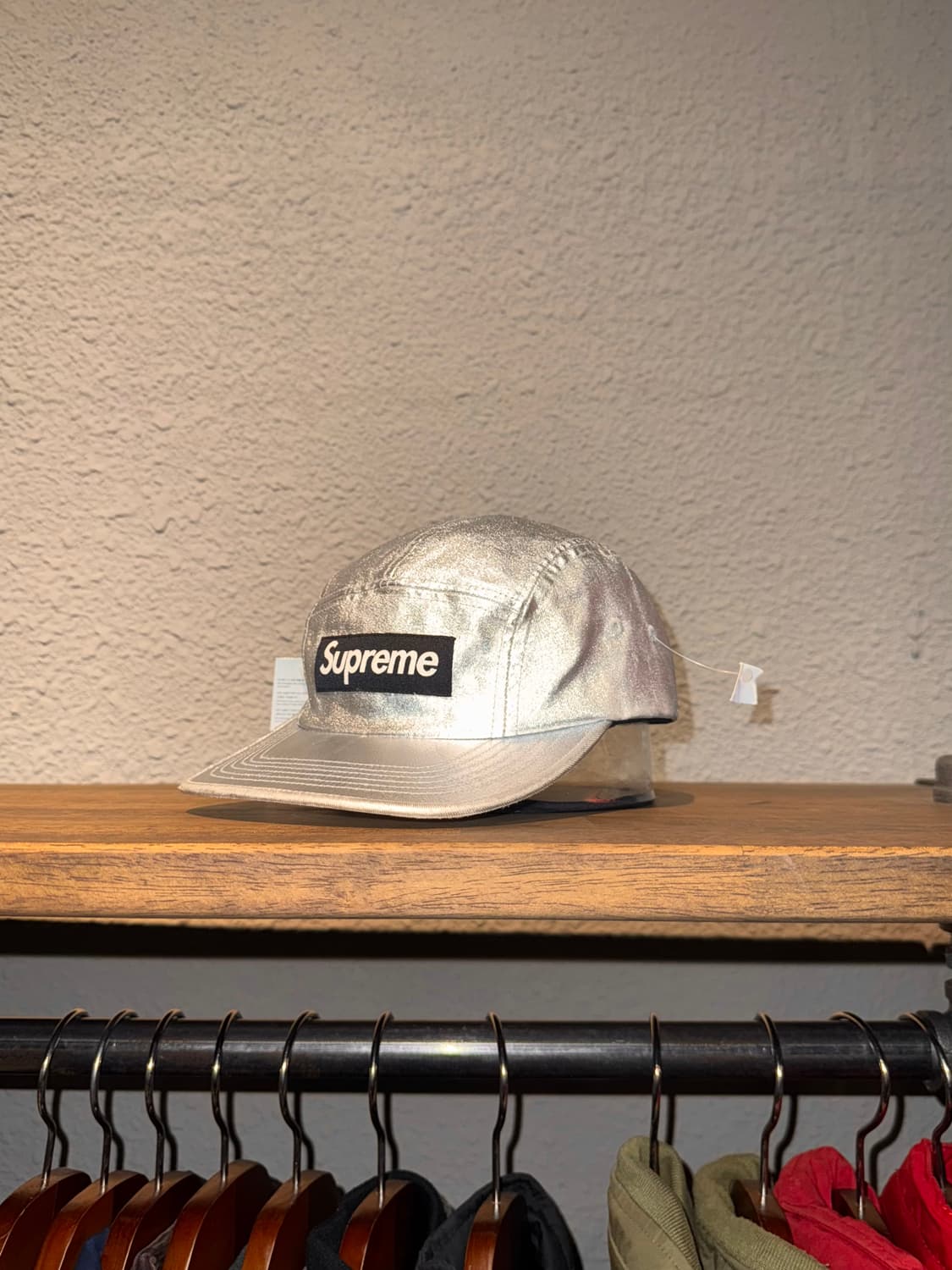 슈프림 캠프캡 실버 상품이미지1