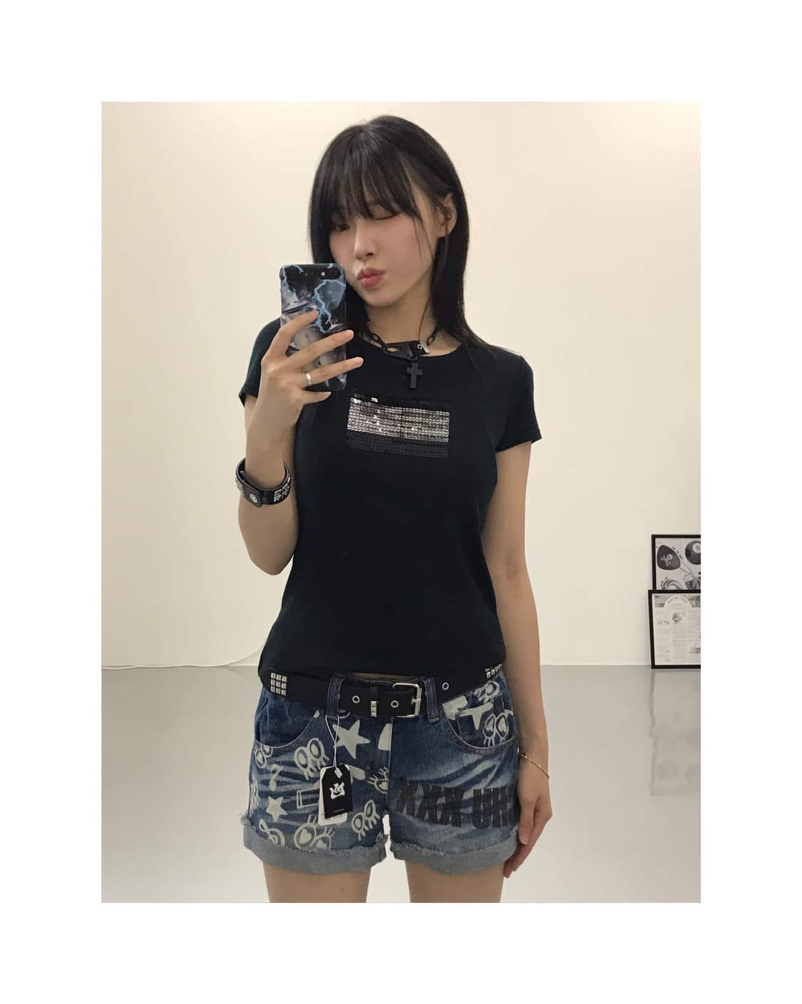 Tommy Hilfiger Spangle T-Shirts  상품이미지1