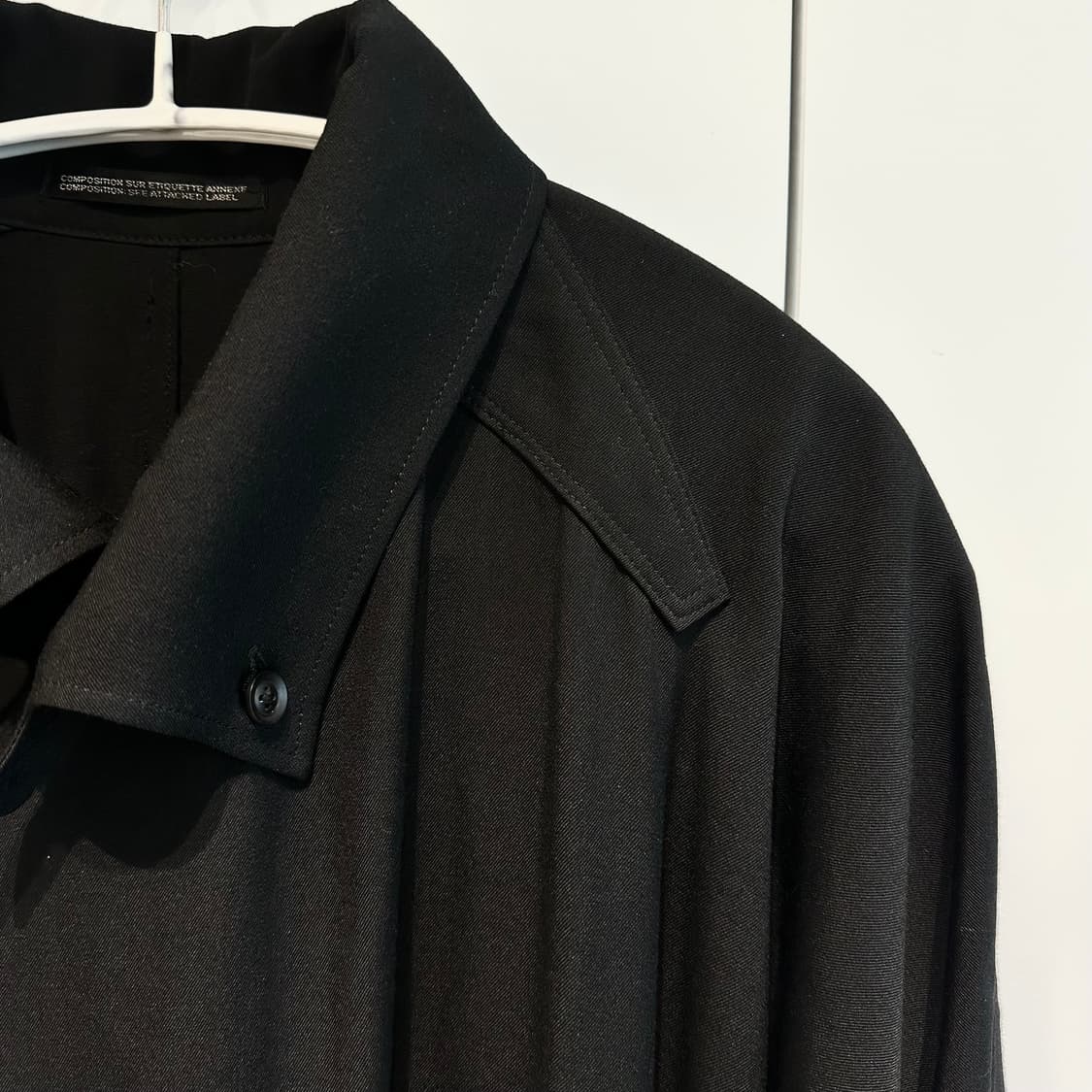 요지야마모토 19fw 랩맥시 코트 상품이미지6