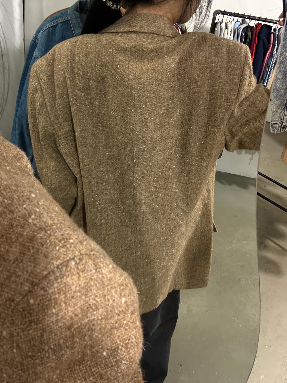일제 헤링본 블레이저 상품이미지4