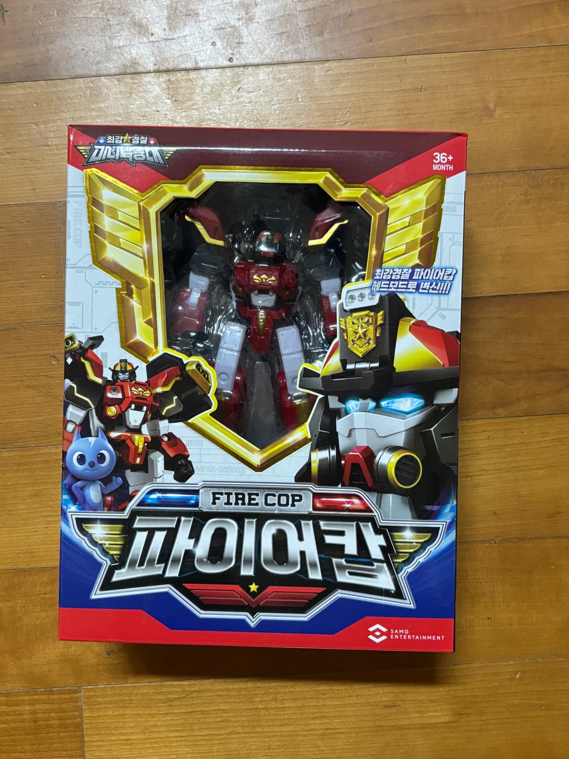 미개봉) 미니특공대 파이어캅 피규어 인테리어 소품 로봇 장난감 상품이미지1