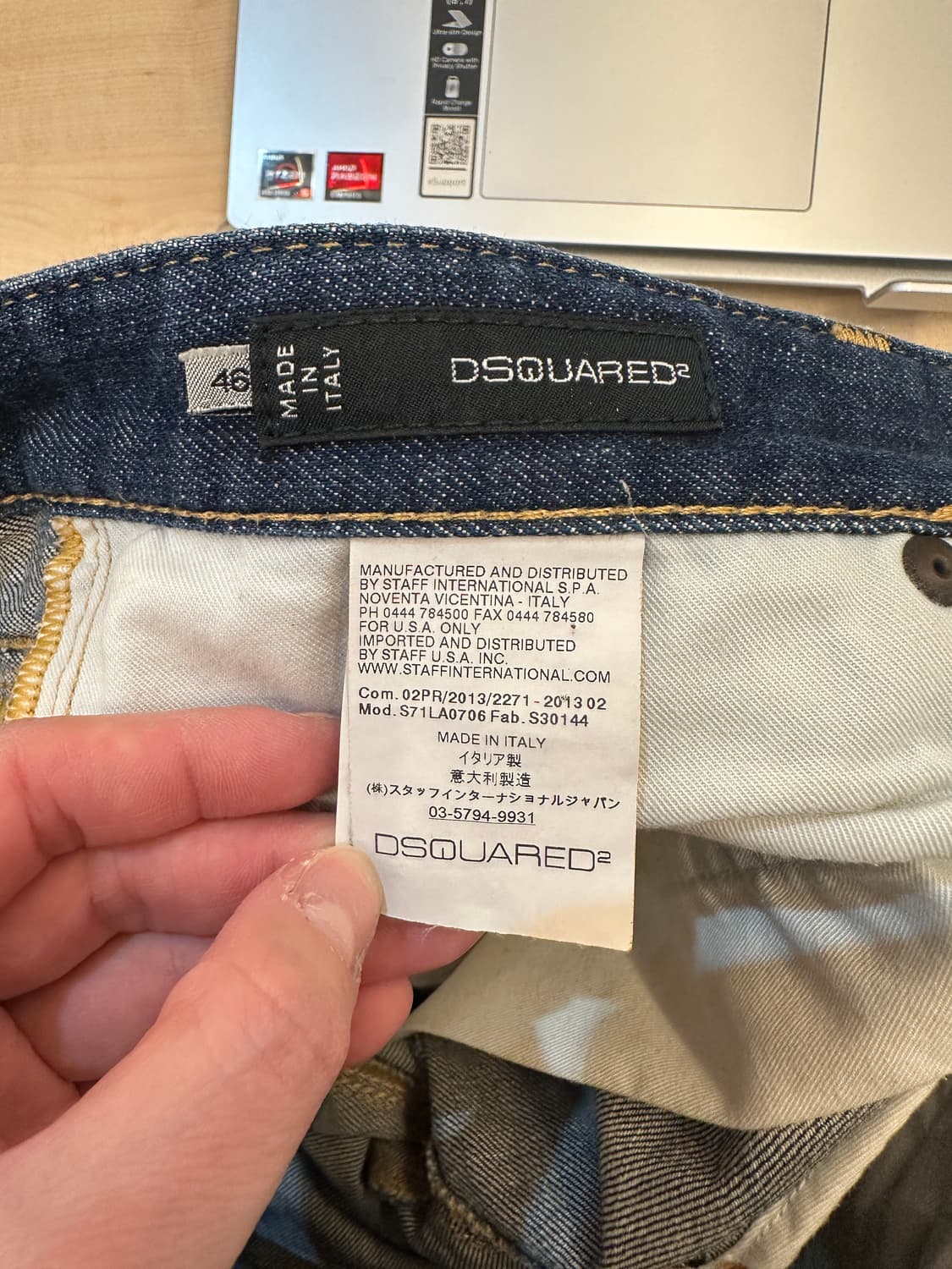 46) 디스퀘어드2 중청 데님 팬츠 상품이미지4