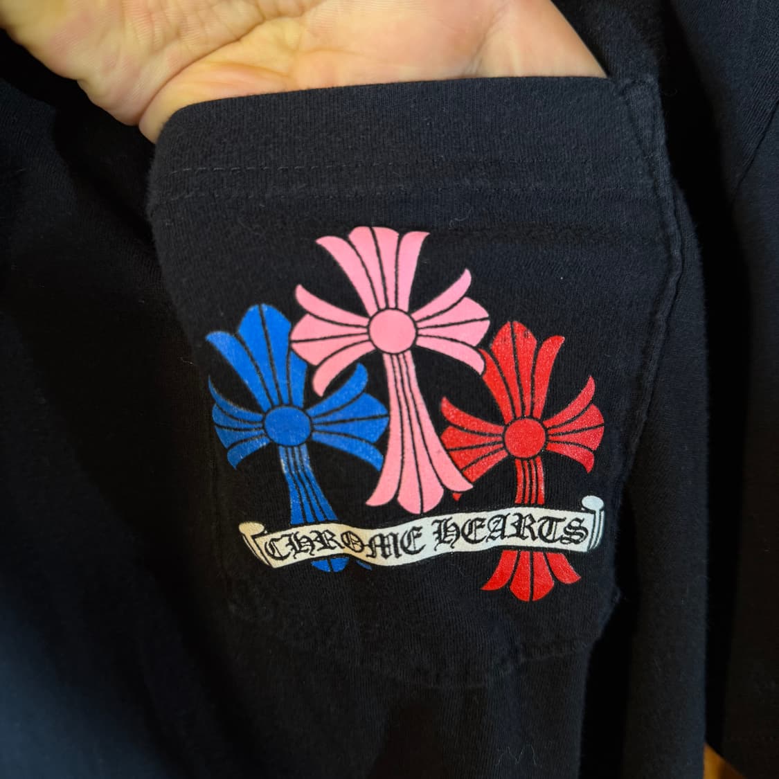 크롬하츠 멀티크로스 반팔 티셔츠 판매 합니다. 상품이미지6