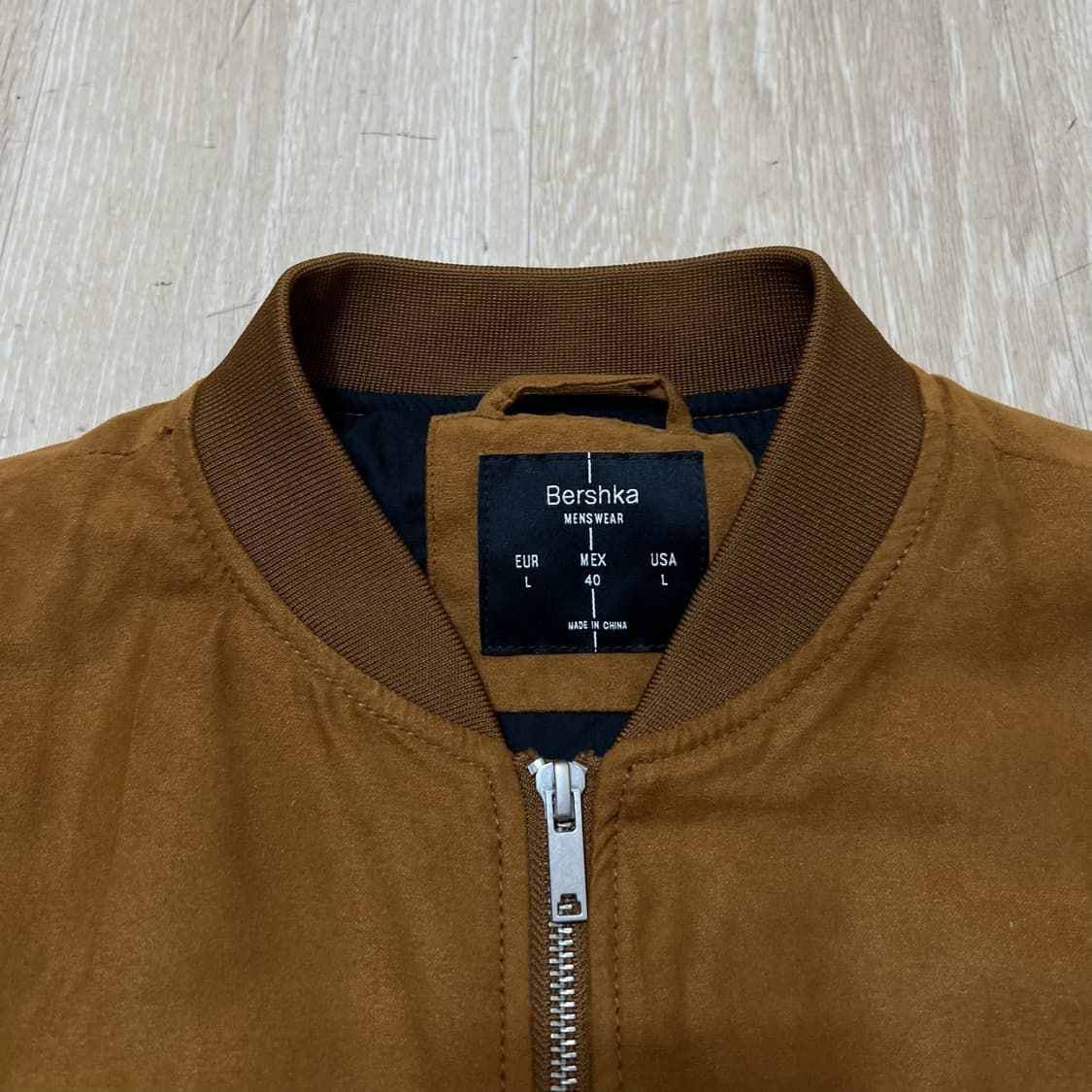 버쉬카 남성 미니멀 스웨이드 자켓 L/100  상품이미지4