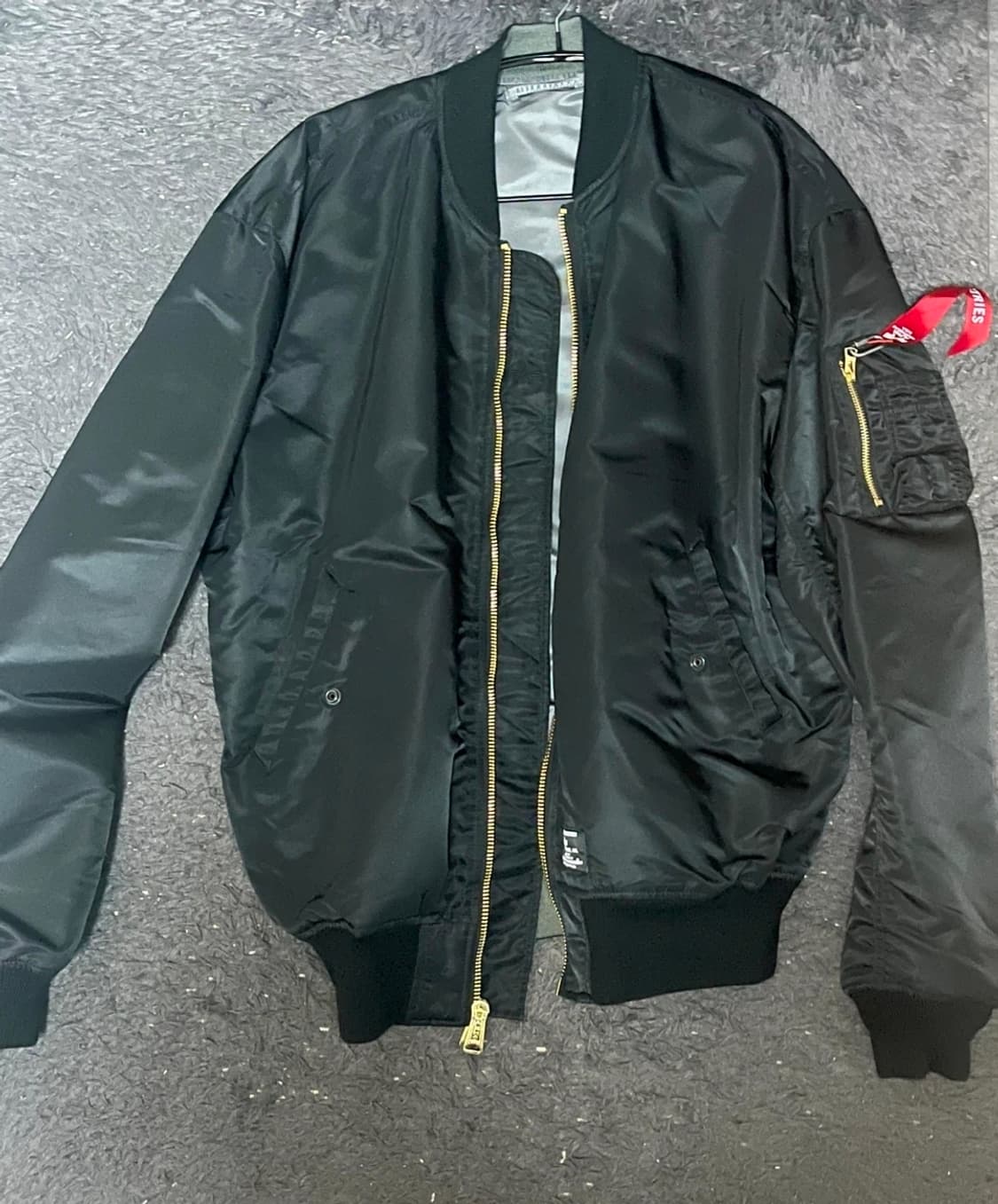 알파 인더스트리 L-2B 플라이트 자켓 블랙  상품이미지1