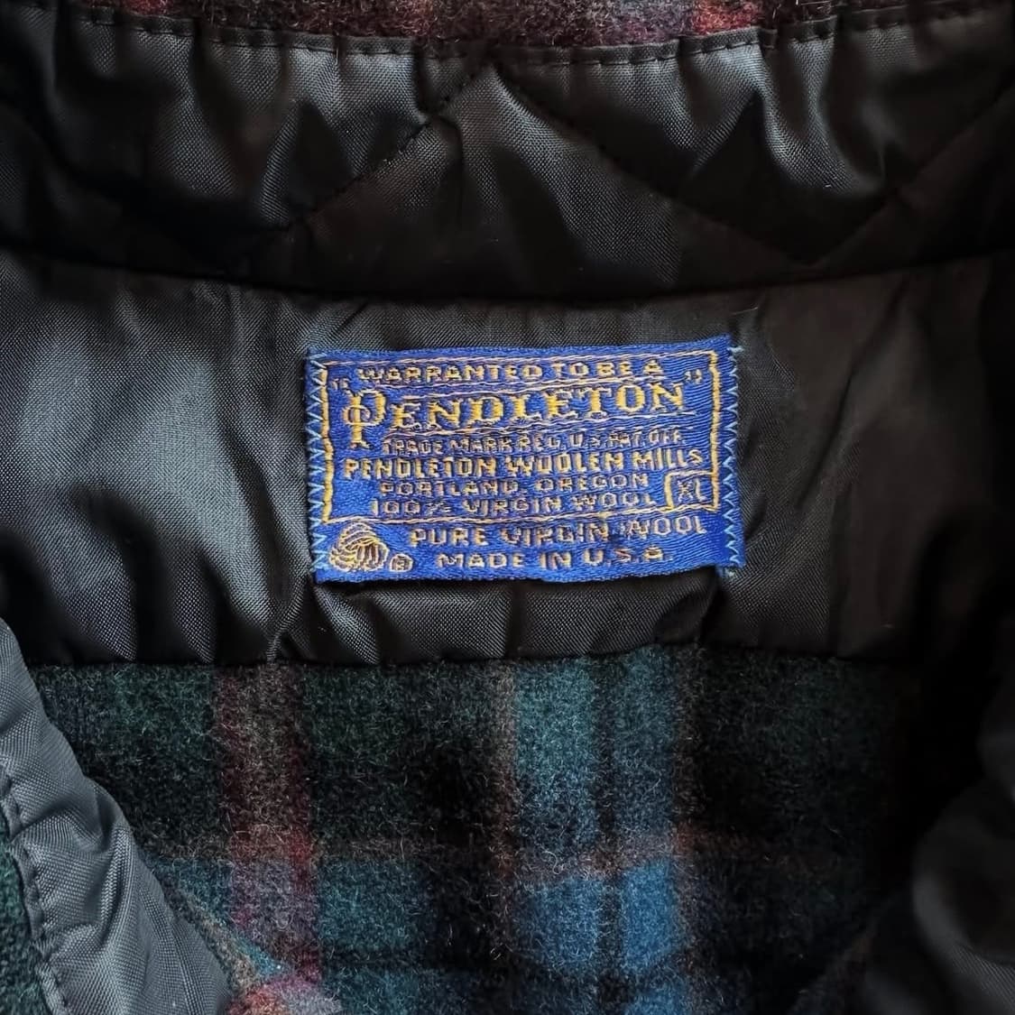 80’s U.S.A 펜들턴 버진울 셔츠 상품이미지6