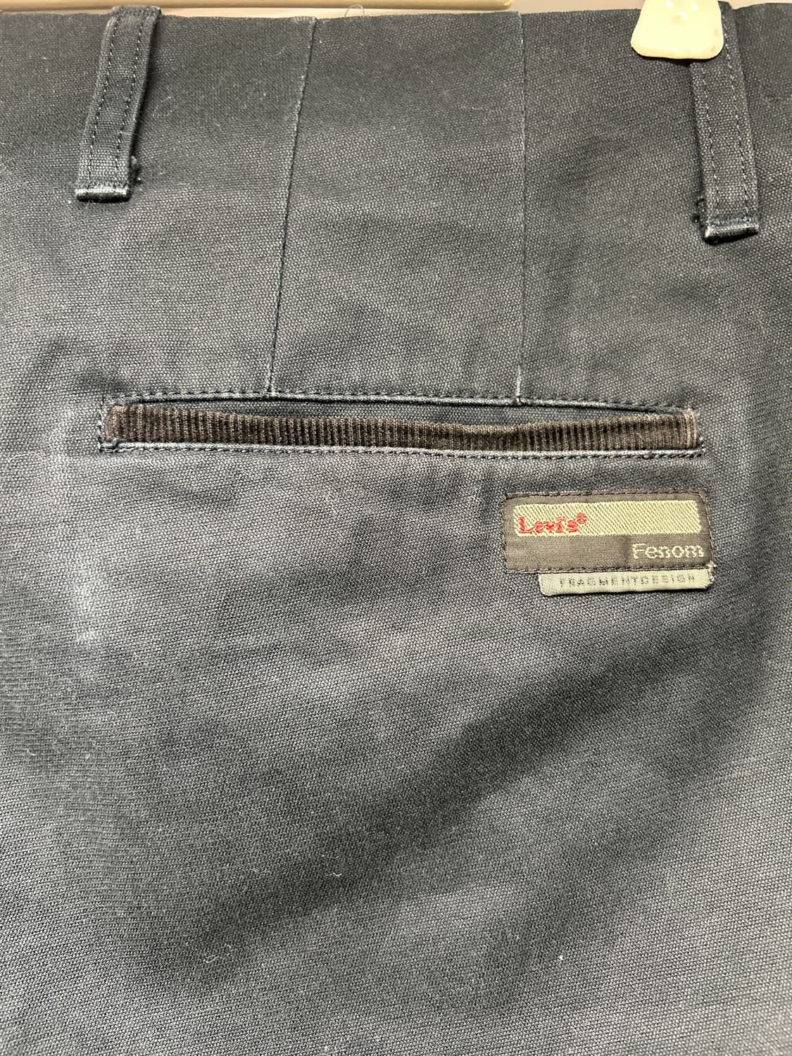 후지와라 히로시 X 리바이스 FENOM 네이비 컷오프 쇼츠 34 상품이미지6