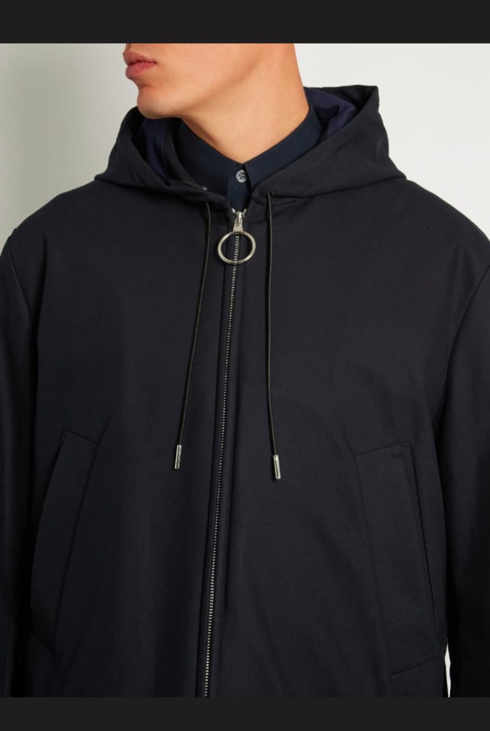 (정품) Acne 아크네 스튜디오 멜트 오버핏 후드 코트 48 상품이미지3