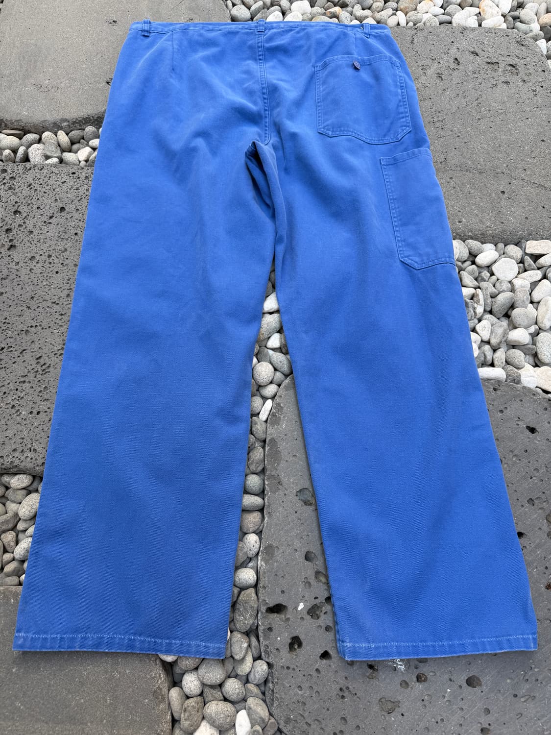 FADED WASHED BLUE FRENCH WIDE 프렌치워크팬츠 상품이미지9