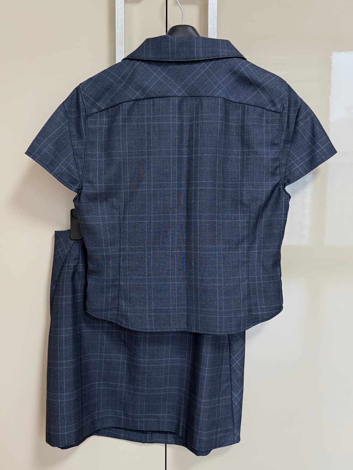 Mischief Checkered Set Navy Check 상품이미지4