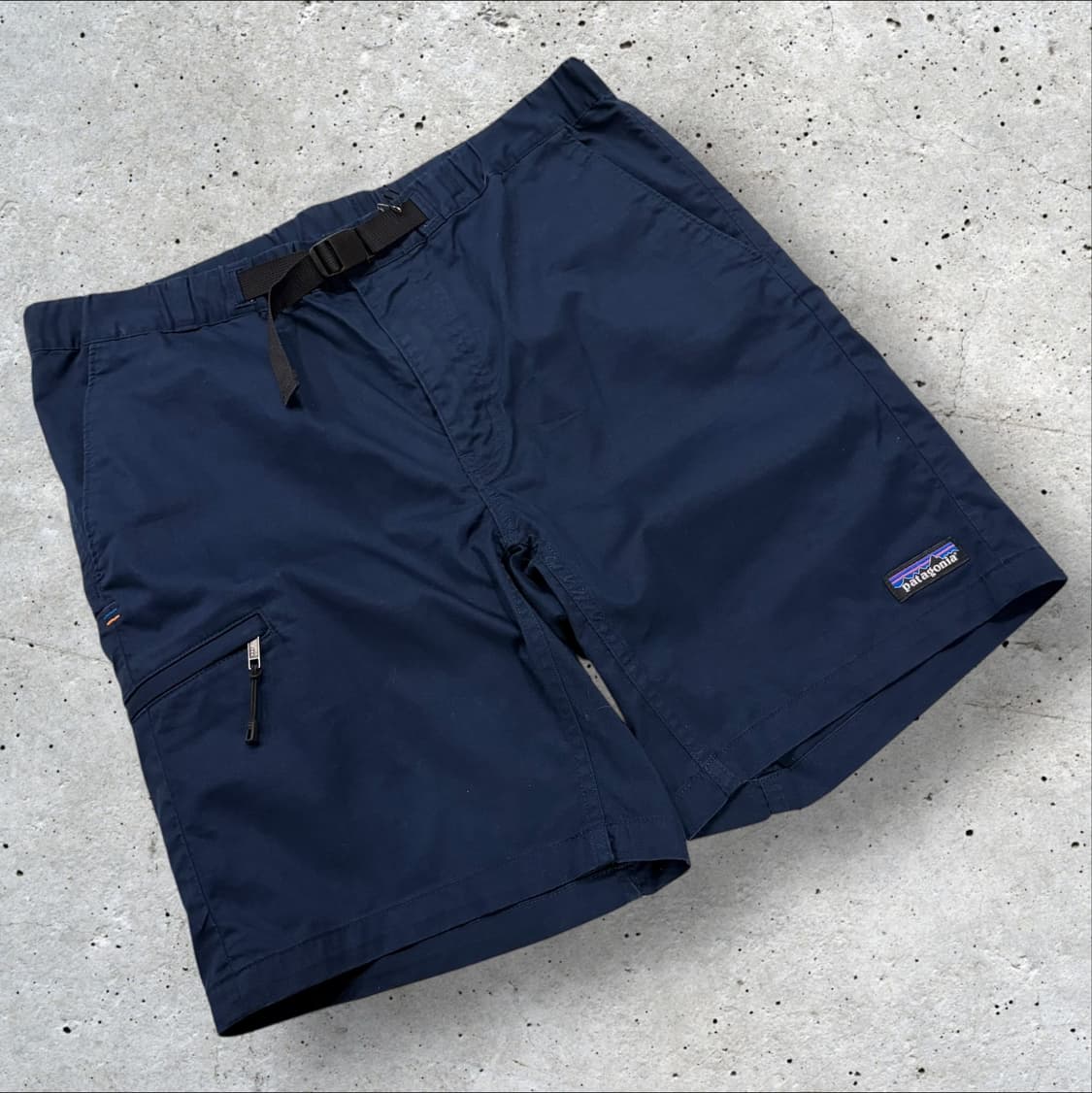 [M] 파타고니아 네이비 벨트 반바지 하프팬츠 D18 상품이미지1