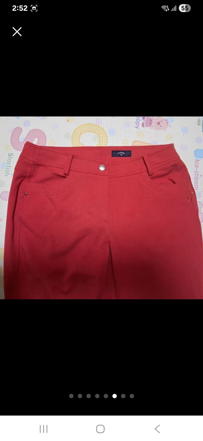 캘러웨이 골프바지(기모)73사이즈 상태상급 상품이미지6