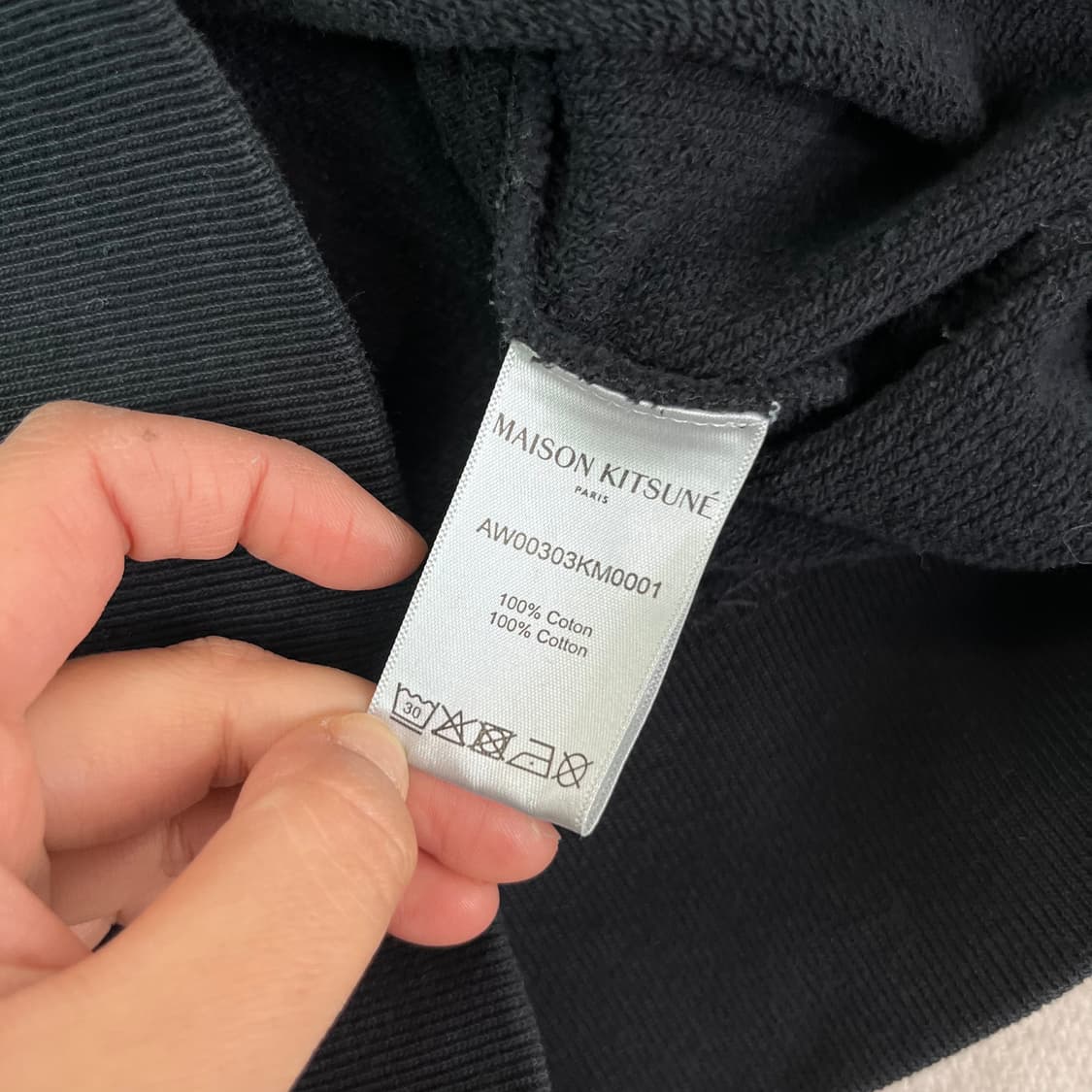 95 메종키츠네 원폭스 맨투맨 상품이미지5