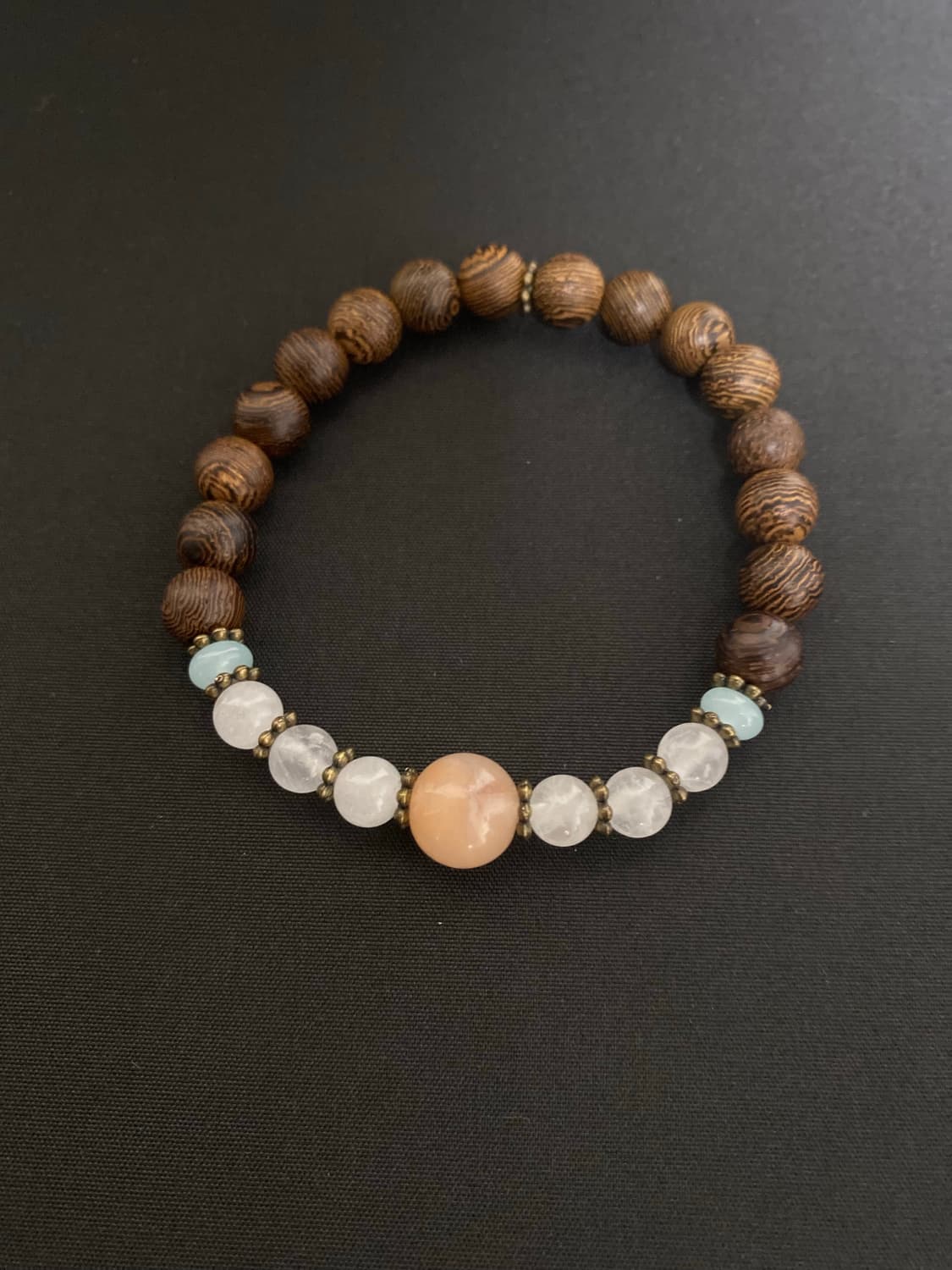 원석 & 우드 팔찌 상품이미지2