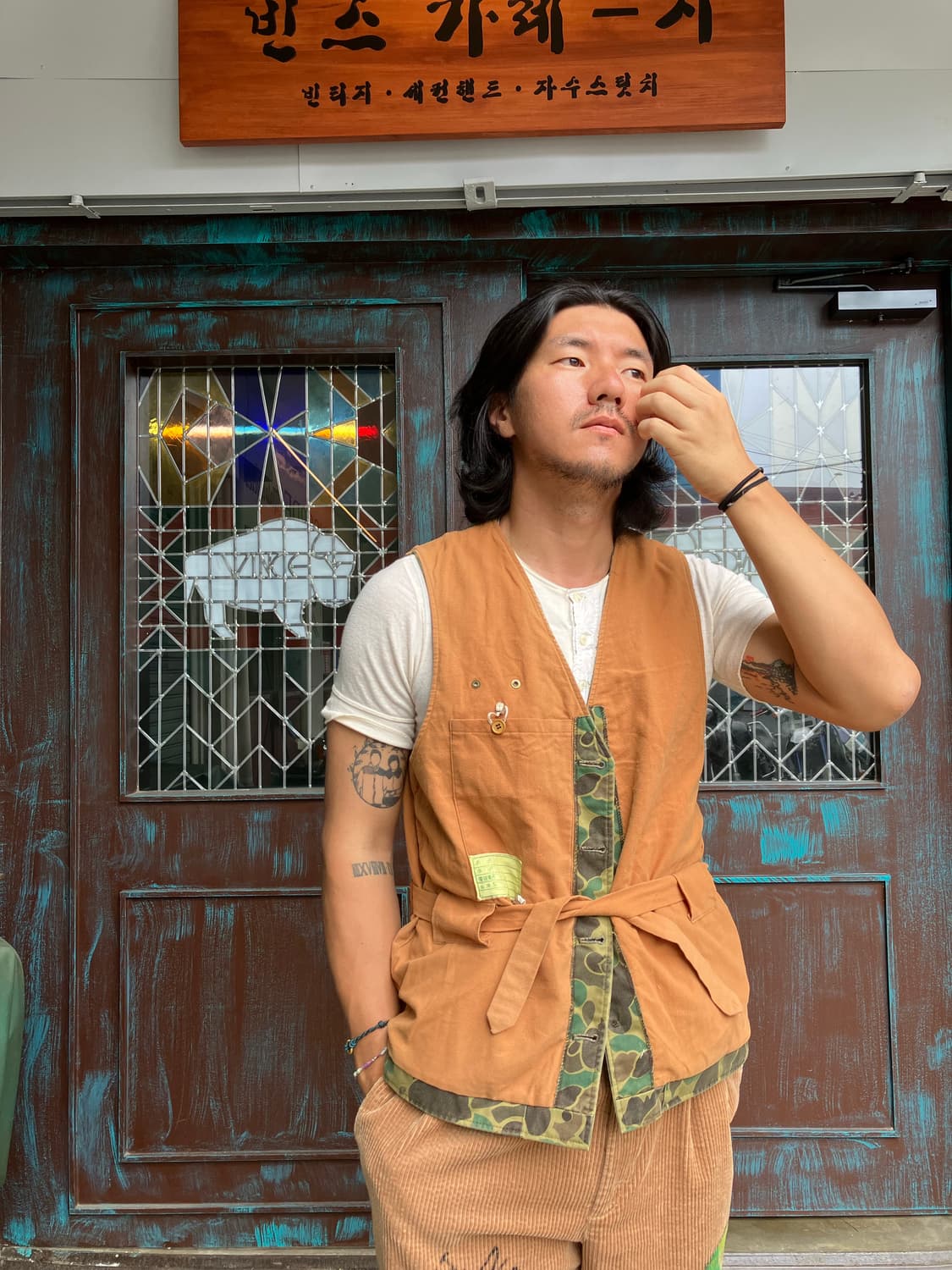 Charme Hunt 덕카모 헌팅 베스트 L 상품이미지8