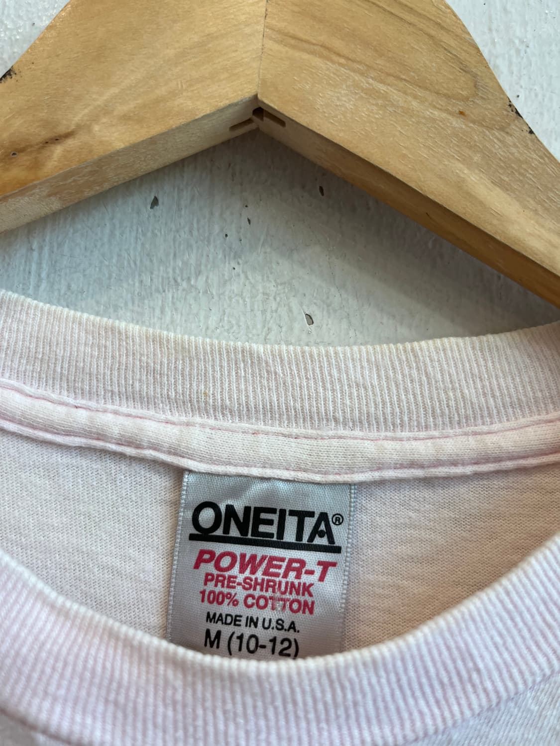 80년대 ONEITA 오네이타 빈티지 티셔츠 우먼즈 Made in USA 상품이미지4