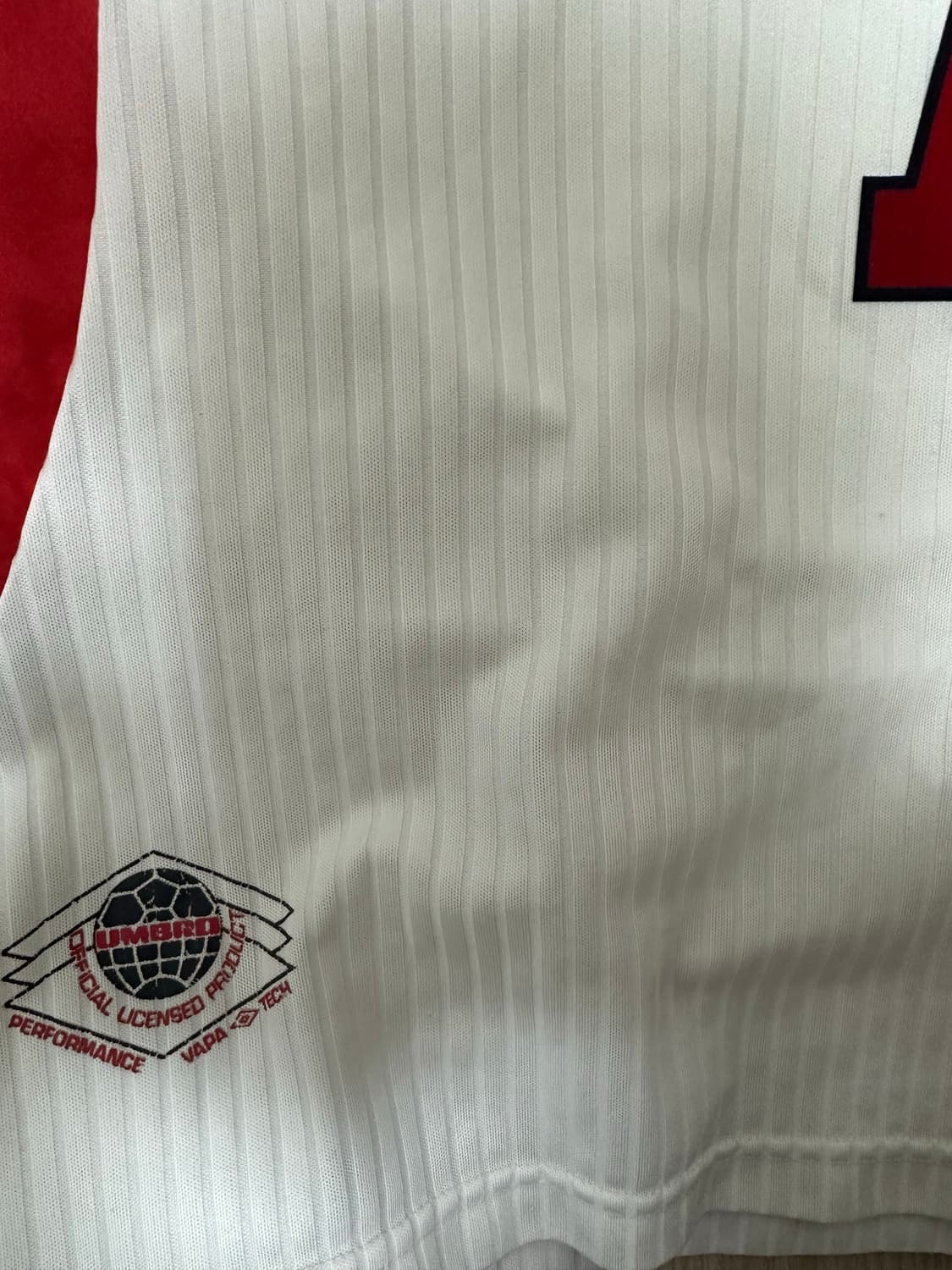 잉글랜드 97-98 축구 국가대표 홈 유니폼 베컴 상품이미지5