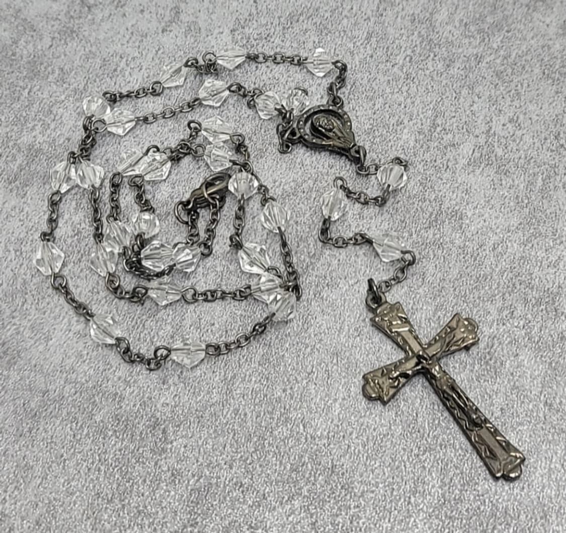 rosario cross necklace set 상품이미지3