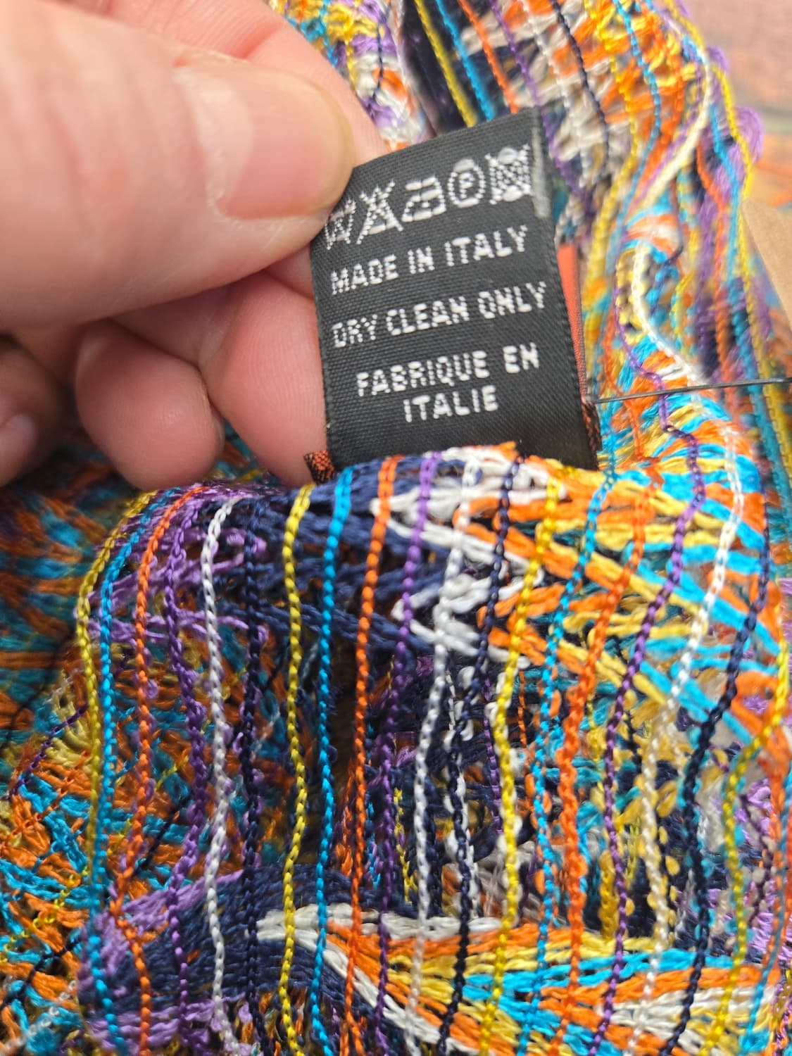 미쏘니 컬러풀 패턴 숄 스카프 상품이미지3