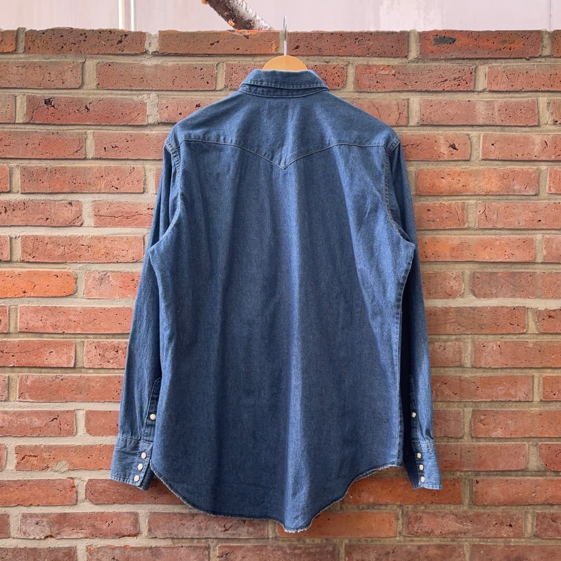 80~90s USA 랭글러 Wrangler 데님 웨스턴 셔츠 상품이미지6