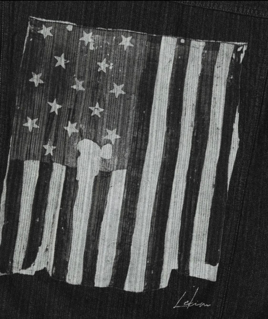 새상품급) 레킴 플래그 데님 자켓 상품이미지3