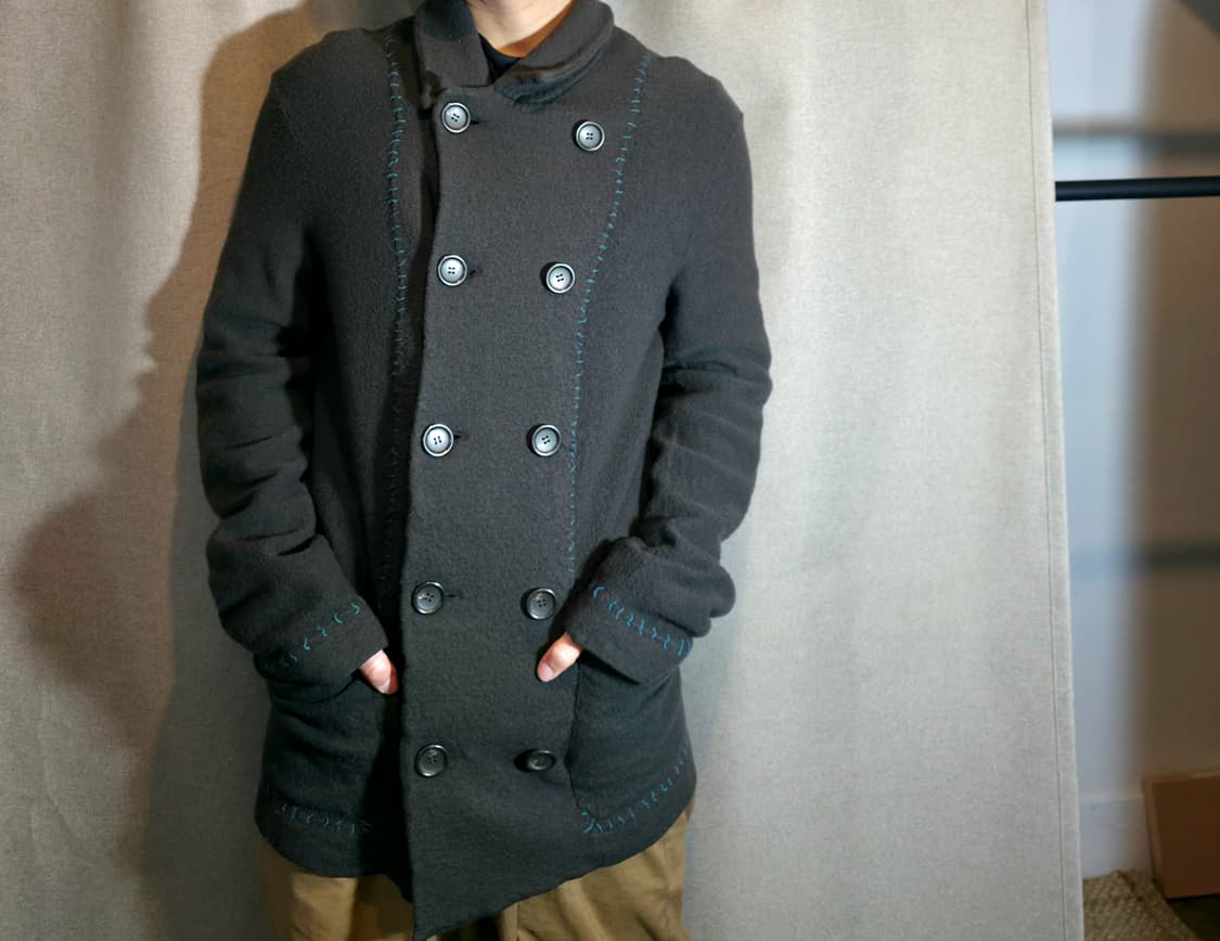 Gomme homme stitch wool coat 상품이미지1