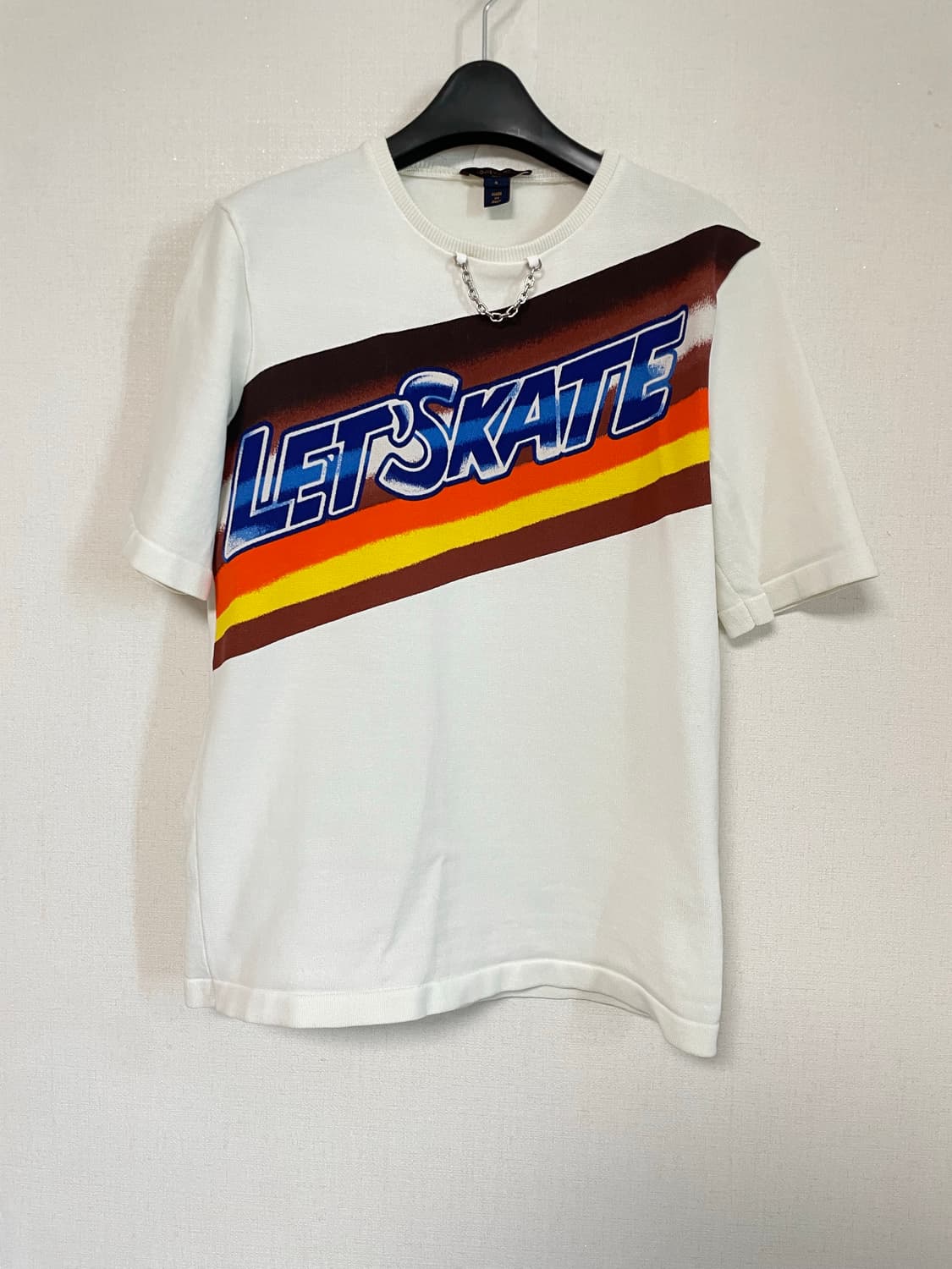 루이비통 레트로 그래픽 니트티셔츠 S 매장판 정품 상품이미지1