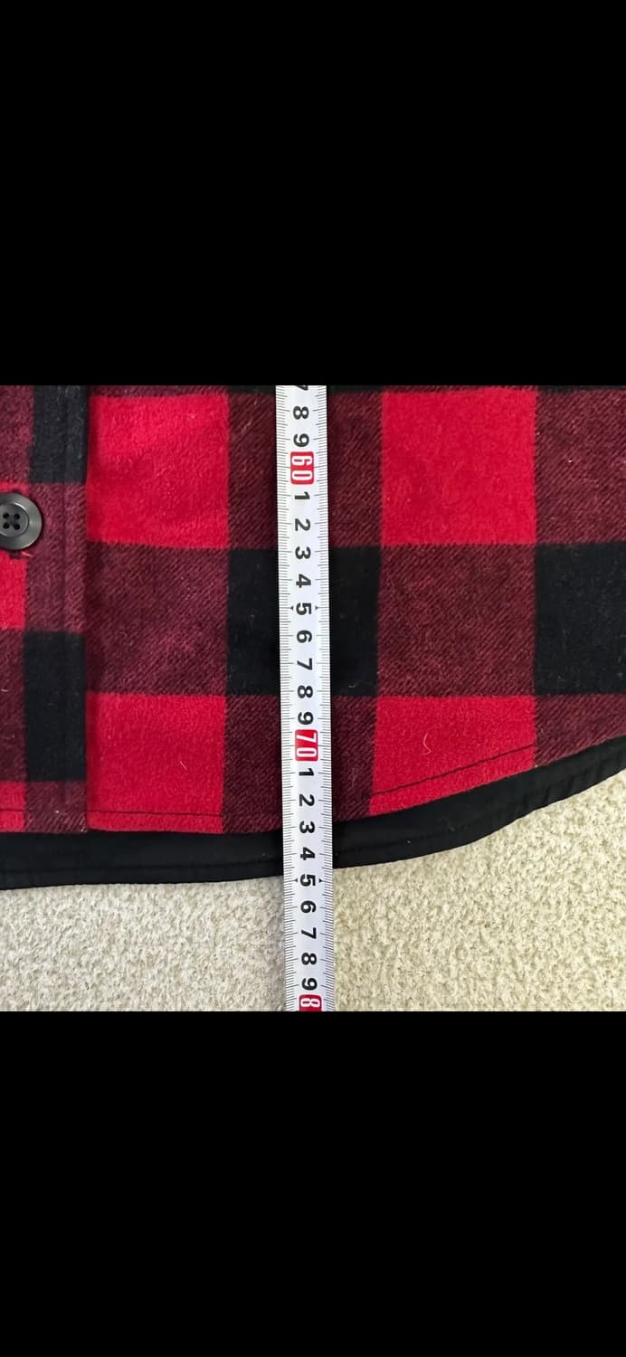 나이키 SB 레드 블랙 체크 셔츠 상품이미지7