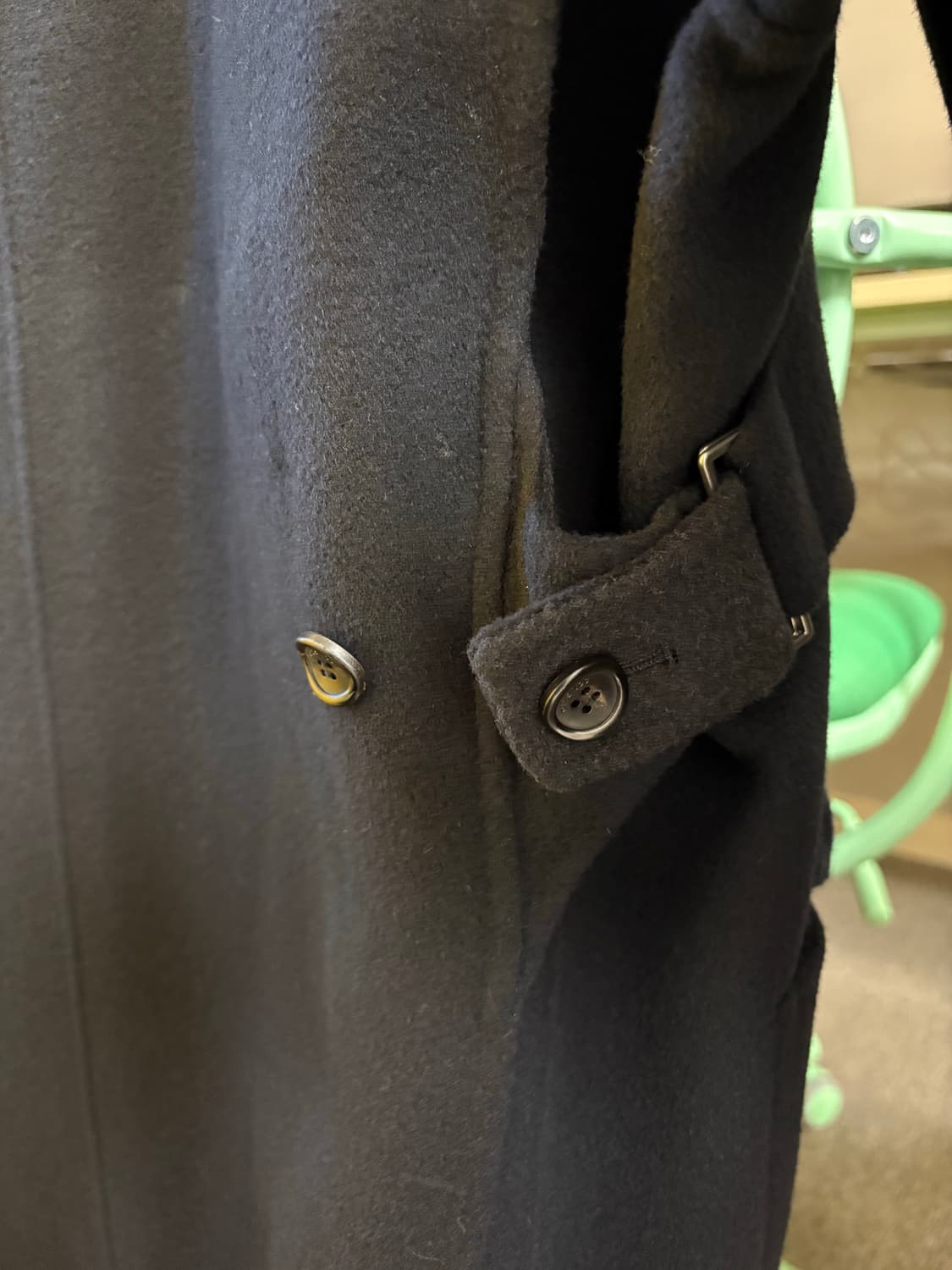 송지오 24FW 컬렉션 메타 발마칸 코트 블랙 50 상품이미지3