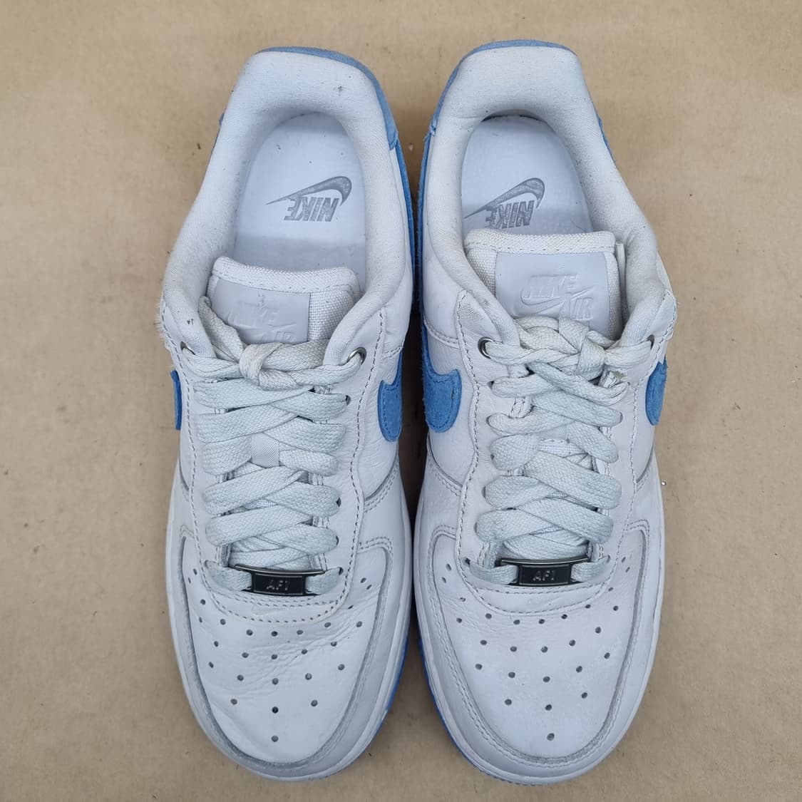 나이키 에어포스1 화이트 블루 여성운동화235 상품이미지2