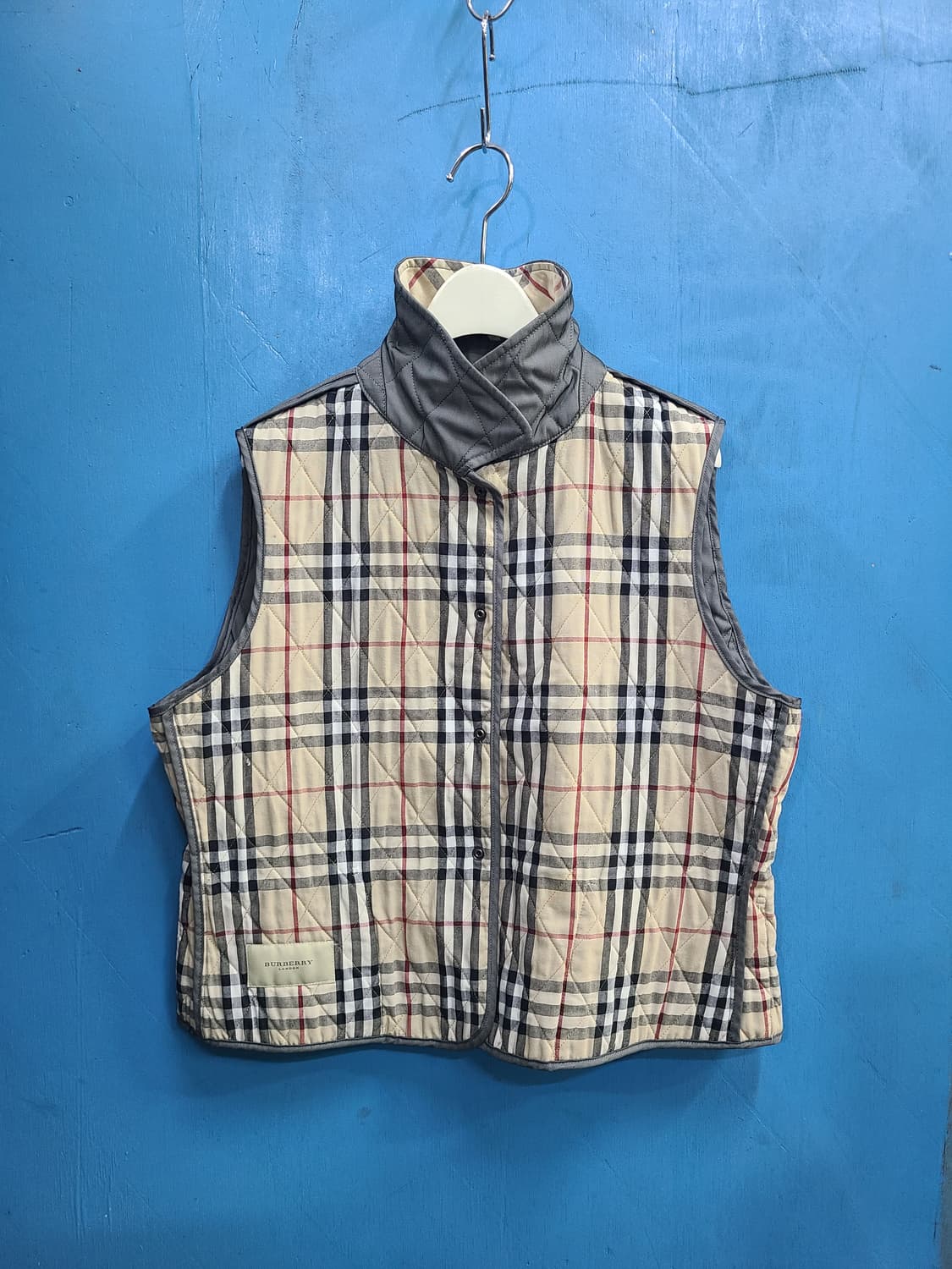 버버리 퀼팅패딩조끼 상품이미지7