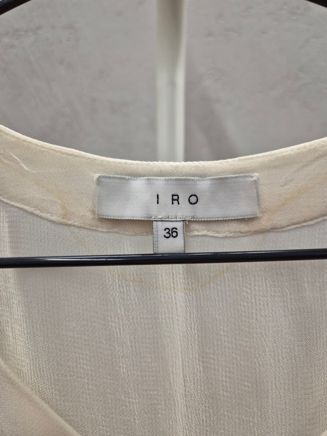 IRO 엘리스턴 레이스 민소매 블라우스 36 상품이미지5