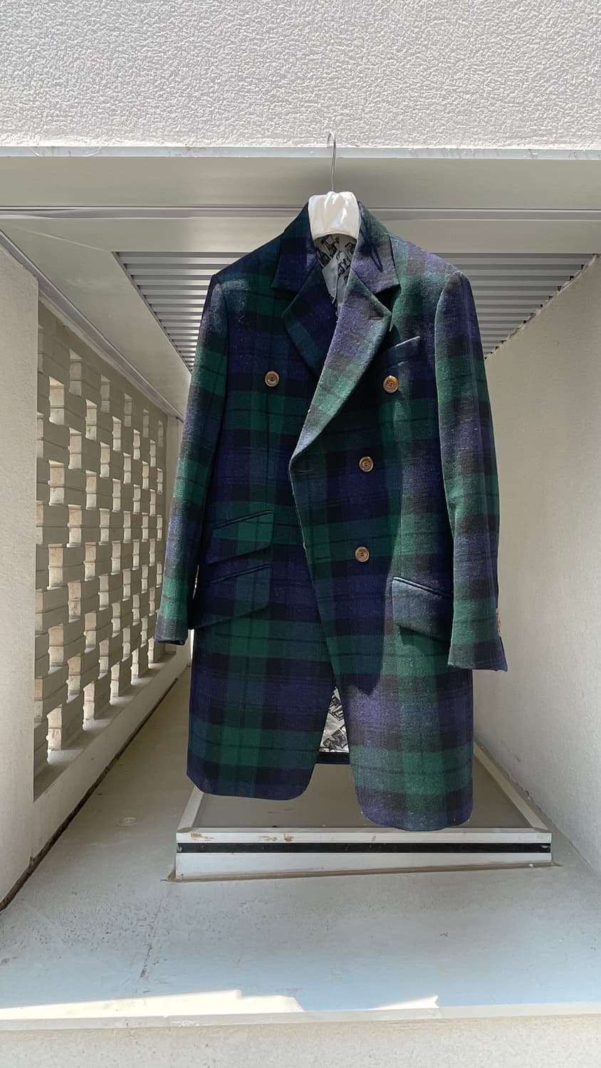 MAN Shetland Wool Blackwatch Double Co 상품이미지1