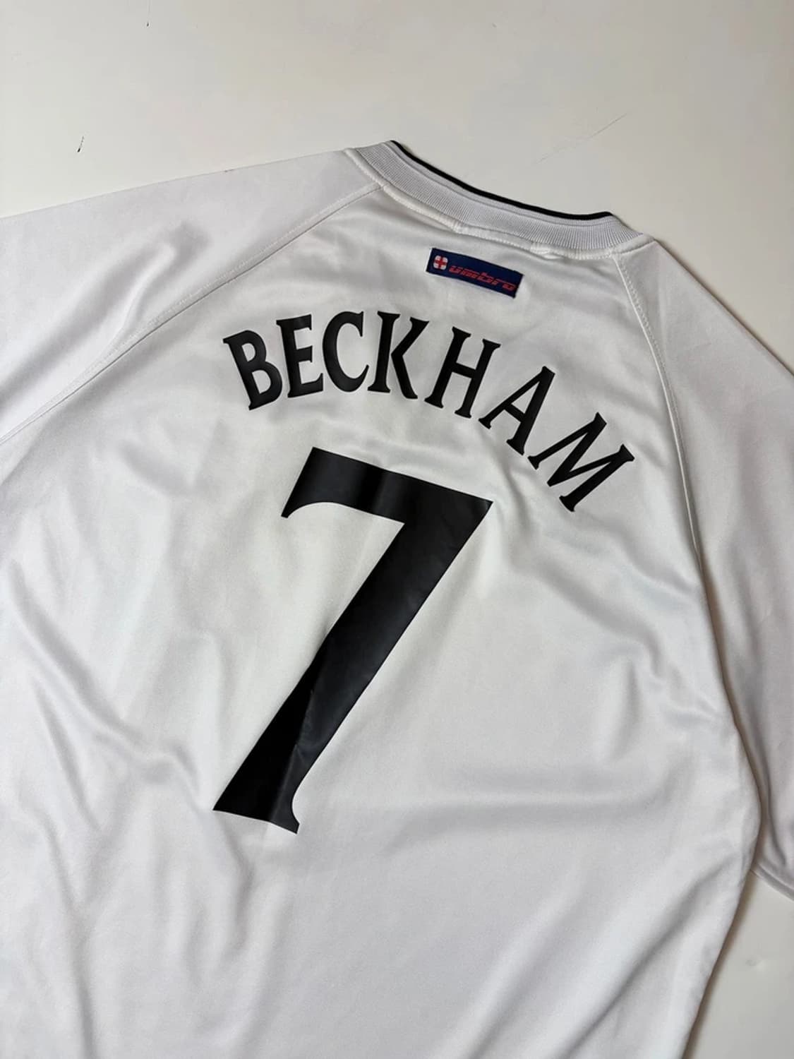 엄브로 잉글랜드 국대 데이비드 베컴 반팔 유니폼 PN9566 상품이미지2