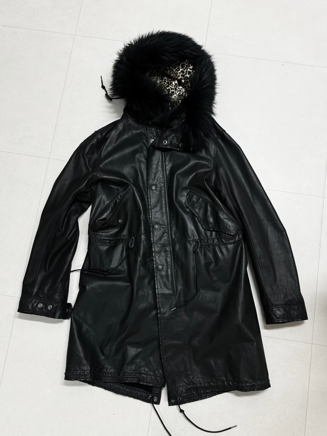 Schott M-51  [RIDE or DIE] Leather Parka 상품이미지2