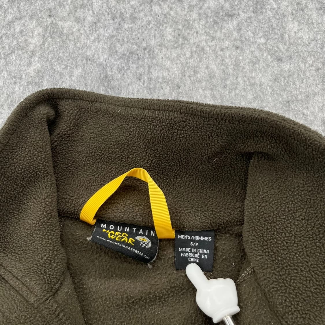 마운틴하드웨어 폴라텍 플리스 쿼터 집업 풀오버 브라운 상품이미지5