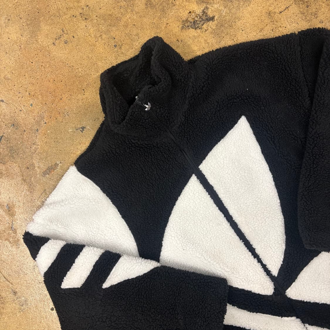 [정품/85,xs] 아디다스 쉐르파 플리스 자켓 b17 상품이미지1