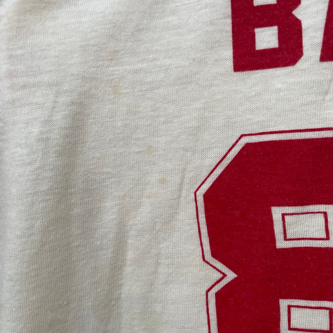 1980's Vintage BABY 82 Baseball Tee  상품이미지6