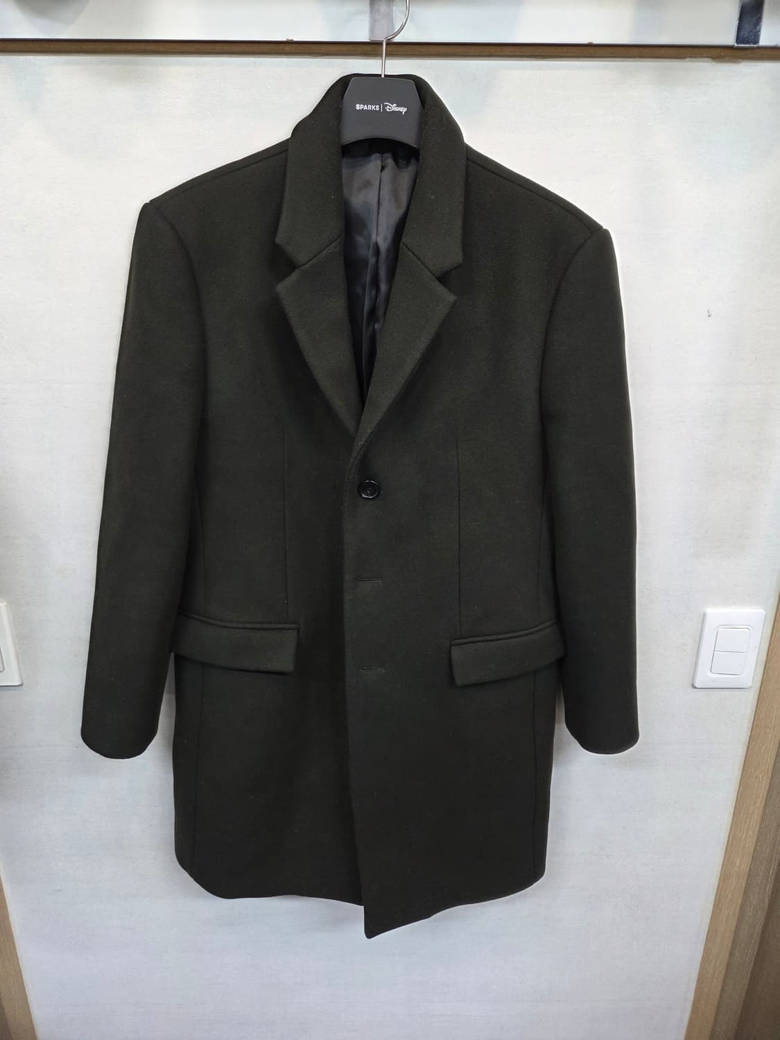 시스템옴므 캐시미어 블렌드 울 코트 대략 L 상품이미지1